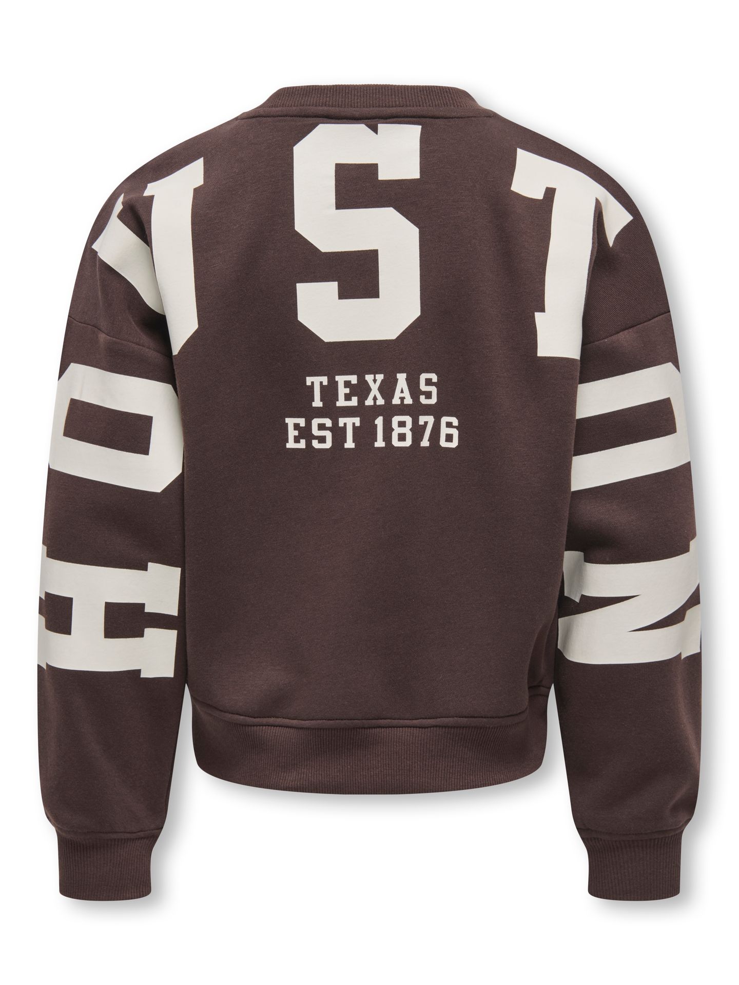 Only KOGSWEAT L/S BACK/SLEEVE PRINT SWT Coffee Bean/Los Angeles - Californi 2900168886035