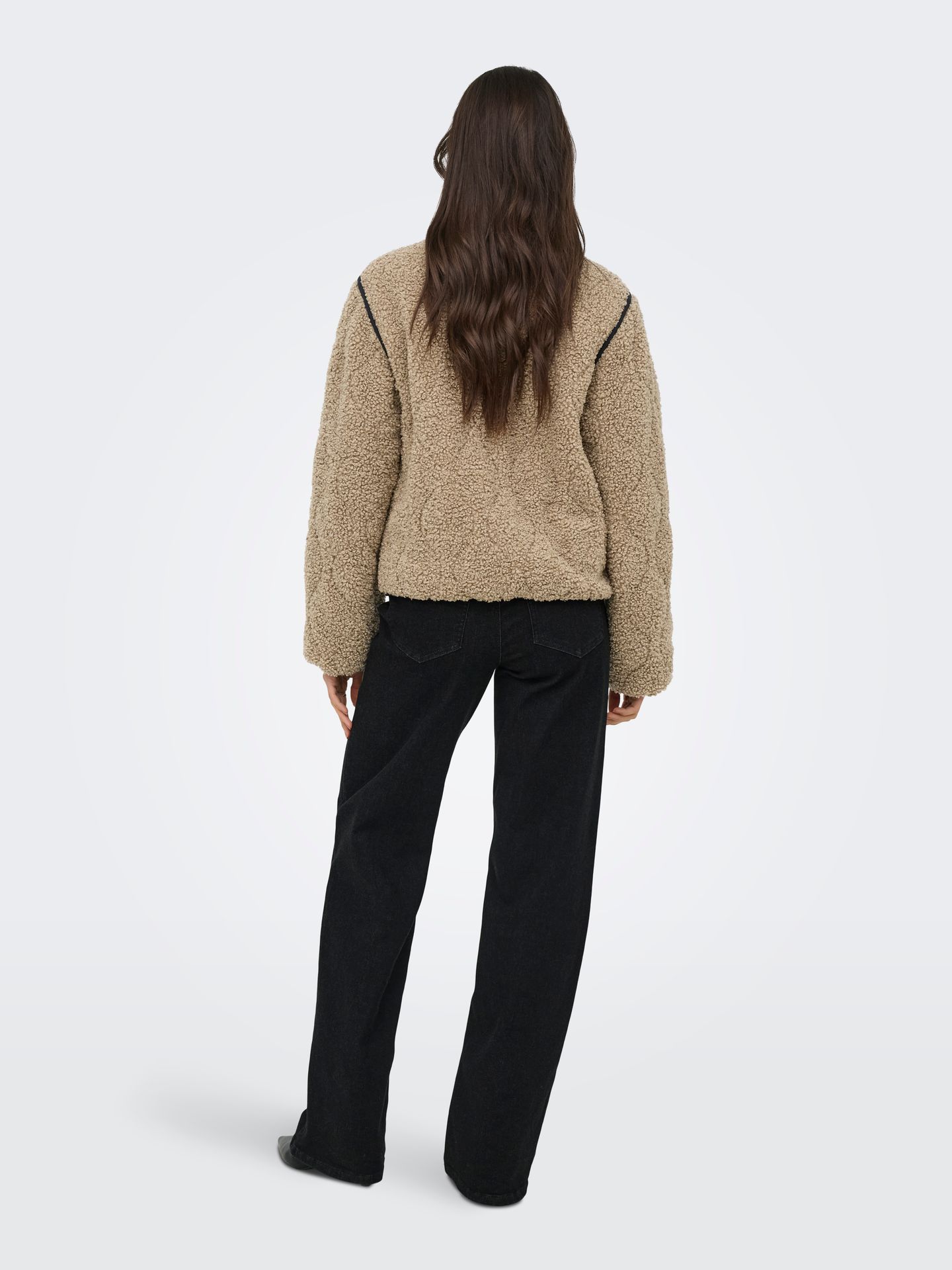 Only ONLINES TEDDY JACKET CC OTW Tigers Eye/Black 2900168893026