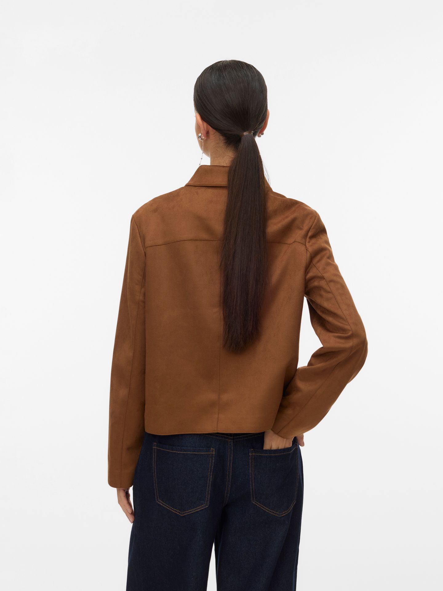Vero Moda VMJOSE KELLY SHORT JACKET GA NOOS Cognac 2900168896034