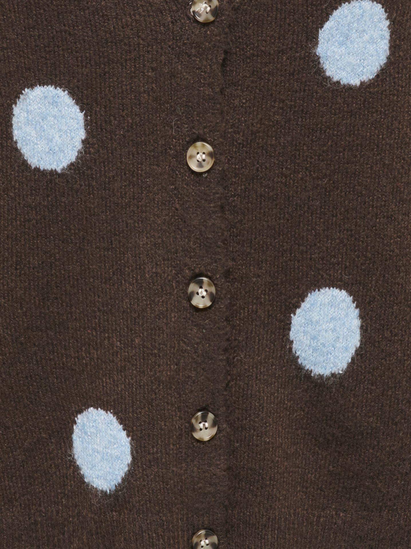 Only ONLRICA LS DETAIL V CARDI CC KNT Bracken/Dusty Blue/Mel/Dots 2900168900038