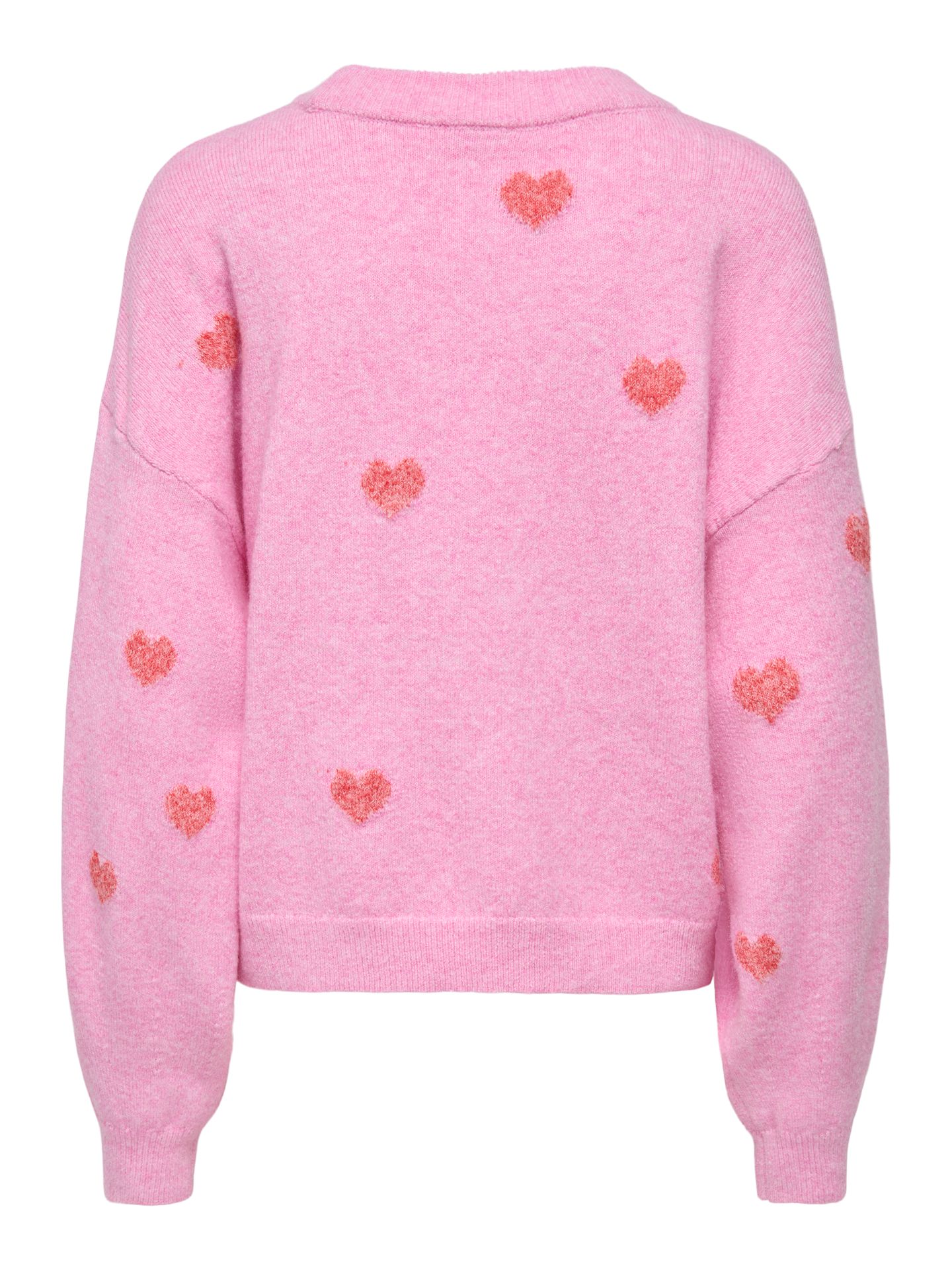 Only ONLRICA LS DETAIL O-NECK CC KNT Begonia Pink/Pirouette 2900168902025