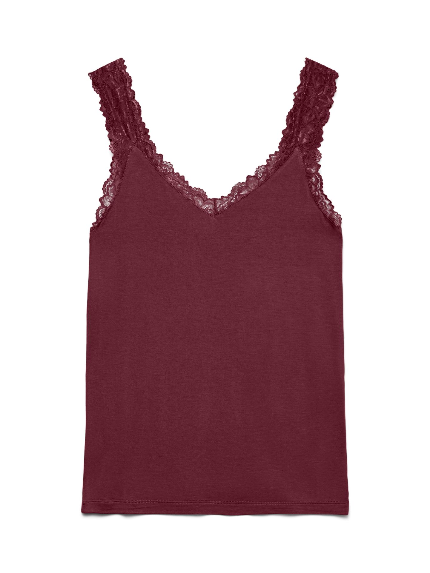 Vero Moda VMROSA SL TOP JRS NOOS Windsor Wine 00119676-EKA26011400003638