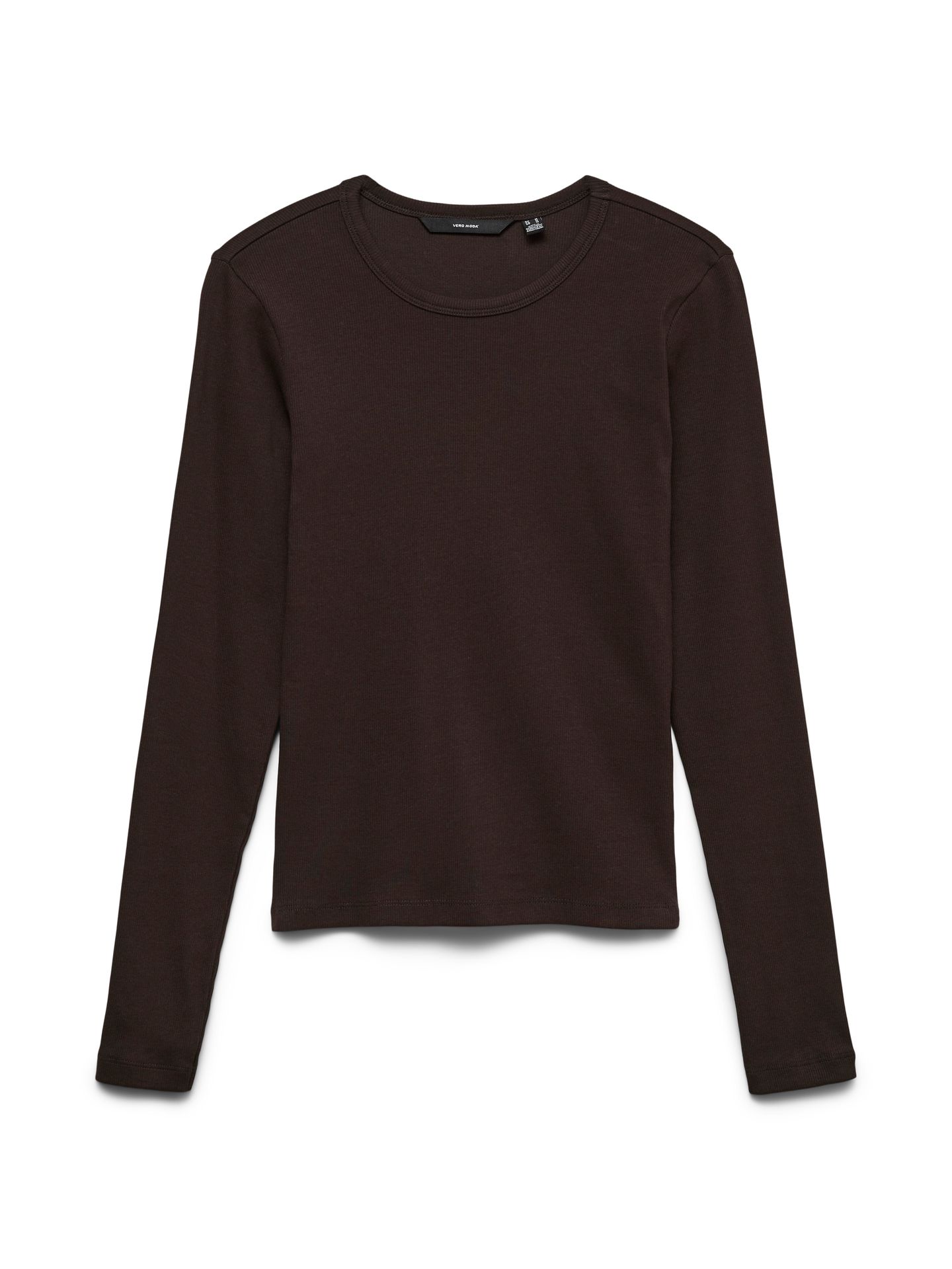 Vero Moda VMCHLOE LS SHORT TOP JRS NOOS Chocolate Torte 00119679-EKA26011400003061