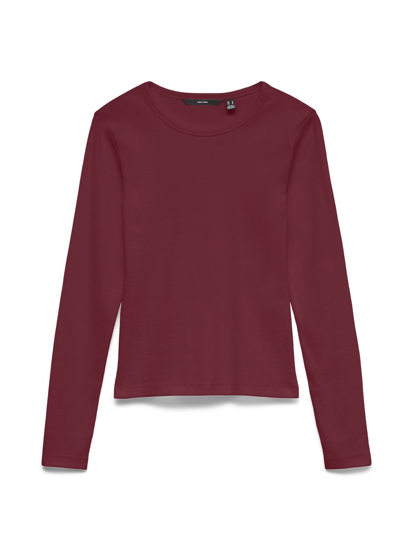 Vero Moda VMCHLOE LS SHORT TOP JRS NOOS Windsor Wine 00119679-EKA26011400003638