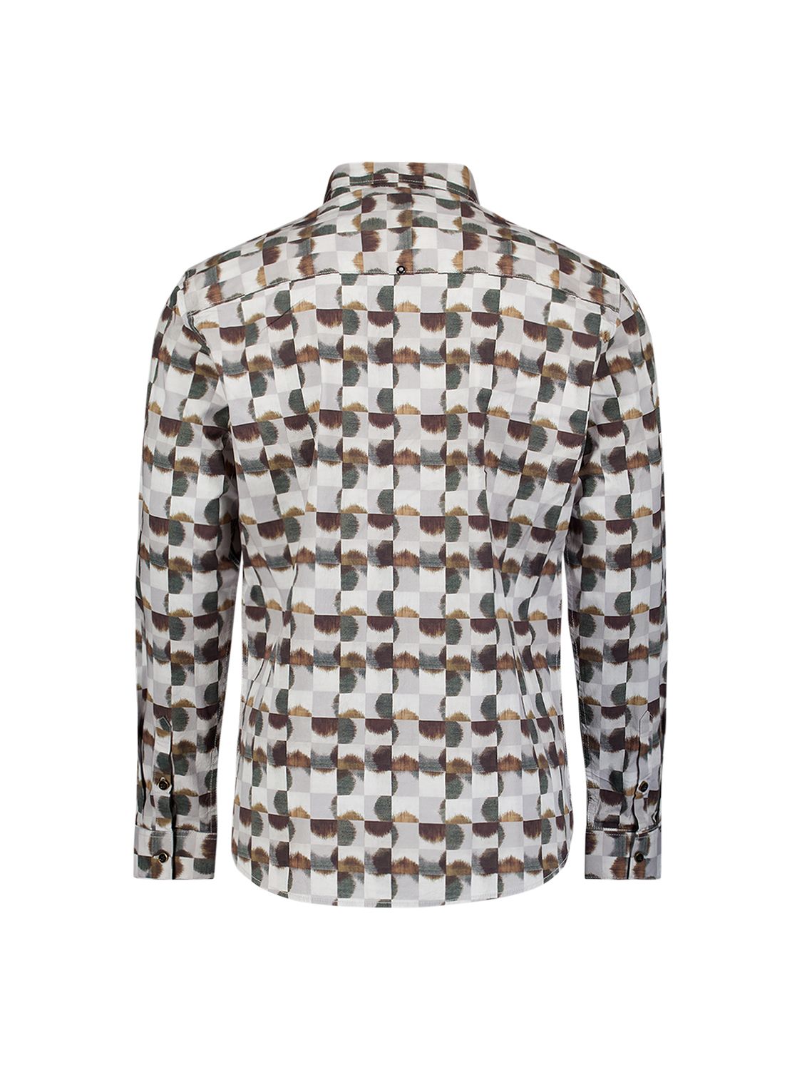 No Excess Shirt Stretch Allover Printed 048 caramel 2900168950064