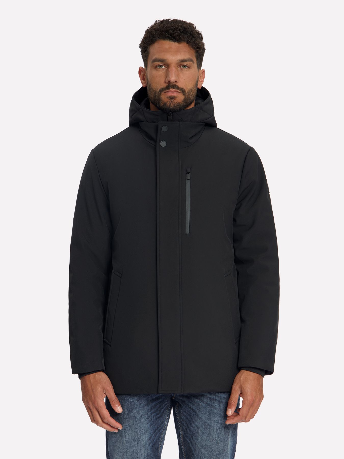 No Excess Jacket Hooded Softshell 020 black 00119699-EKA14000100000066