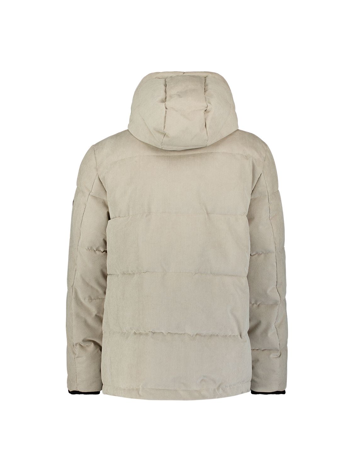 No Excess Jacket Medium Length Corduroy Hooded 014 stone 2900168973063