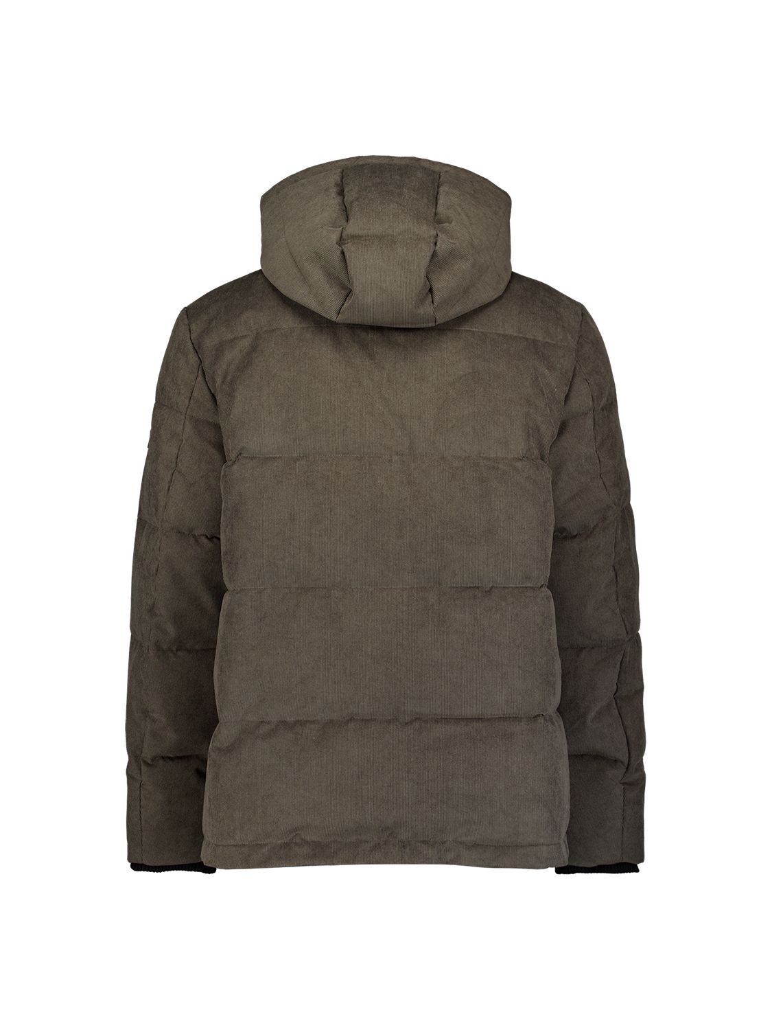 No Excess Jacket Medium Length Corduroy Hooded 053 army 2900168974077