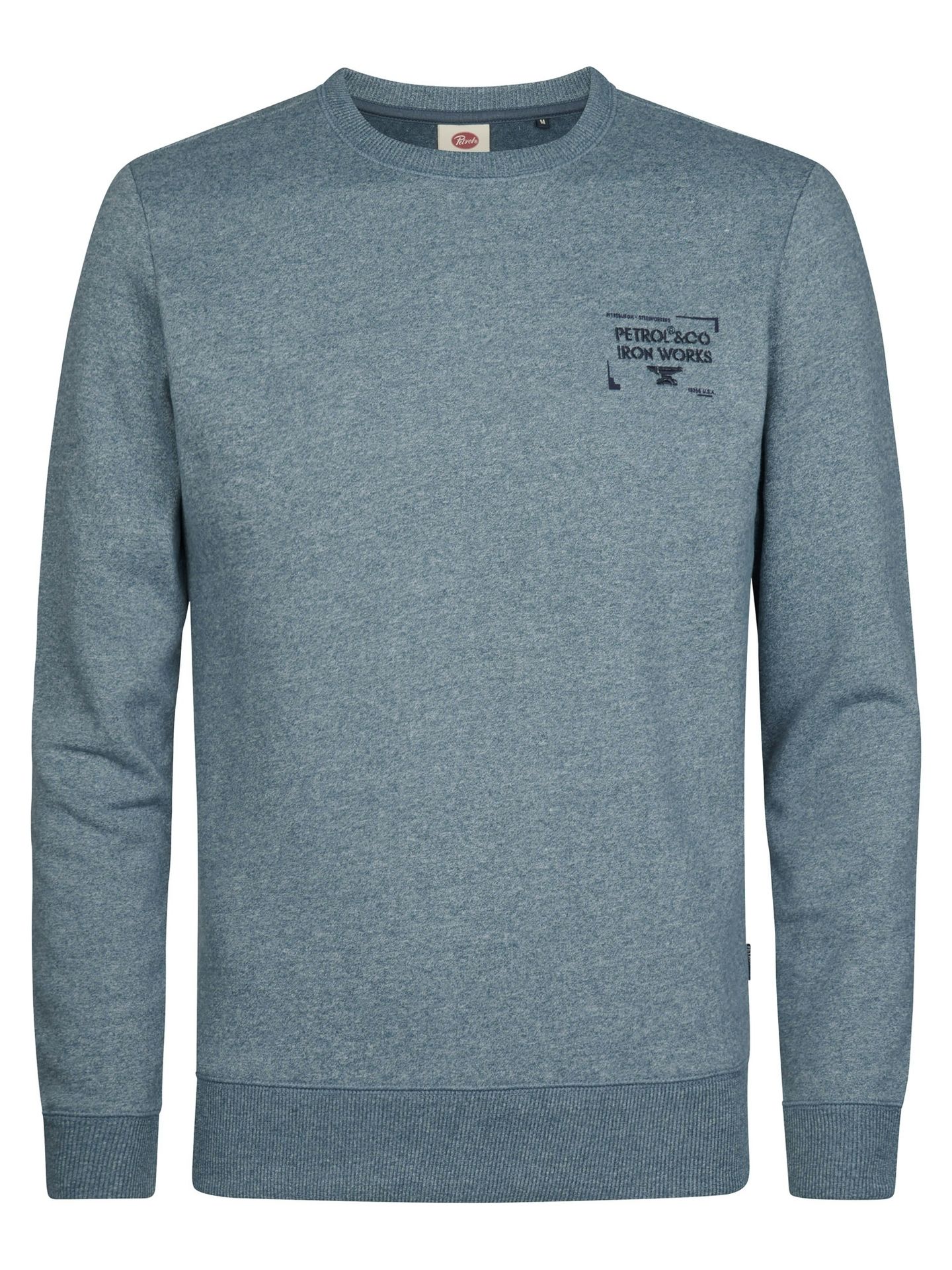 Petrol Industries Men Sweater Round Neck 5202 Storm Blue 00119708-EKA26002700000189