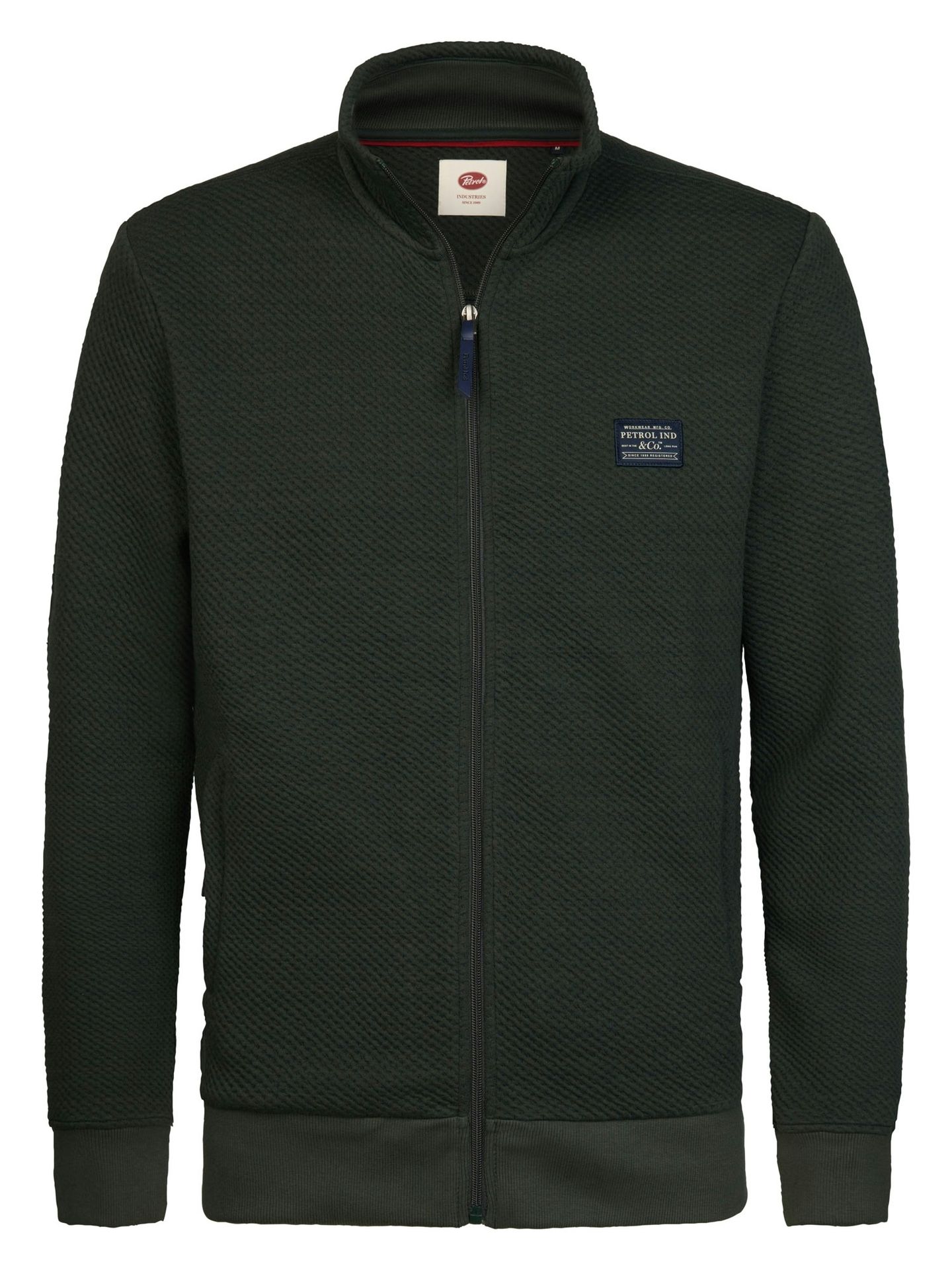 Petrol Industries Men Sweater Collar Zip 6184 Deep Green 00119709-EKA26002700000191