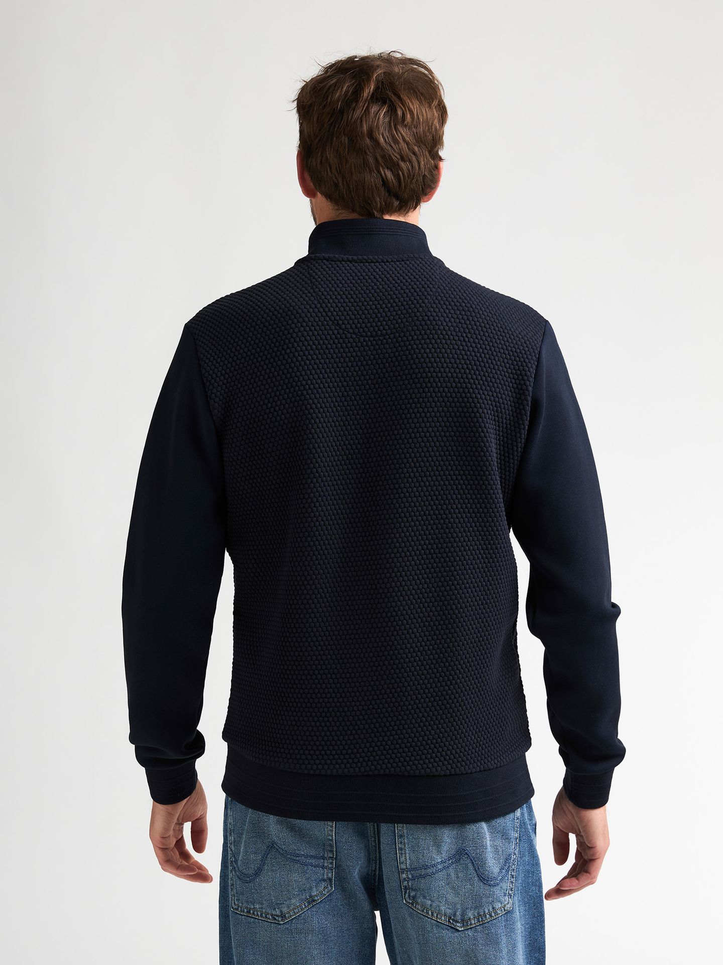 Petrol Industries Men Sweater Collar Zip 5092 royal navy 2900168990046