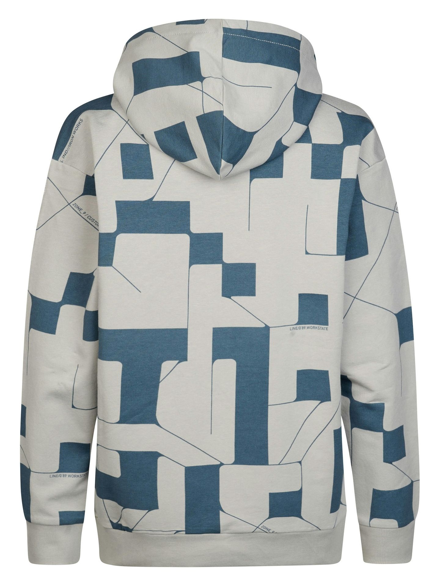 Petrol Industries Boys Sweater Hooded AOP 9115 Ice Grey 2900169002052