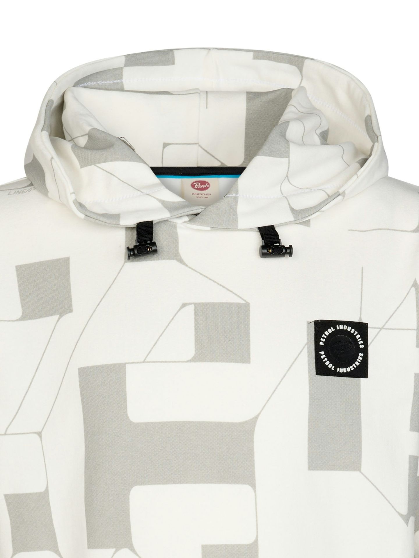 Petrol Industries Boys Sweater Hooded AOP 0114 White Frost 2900169001031