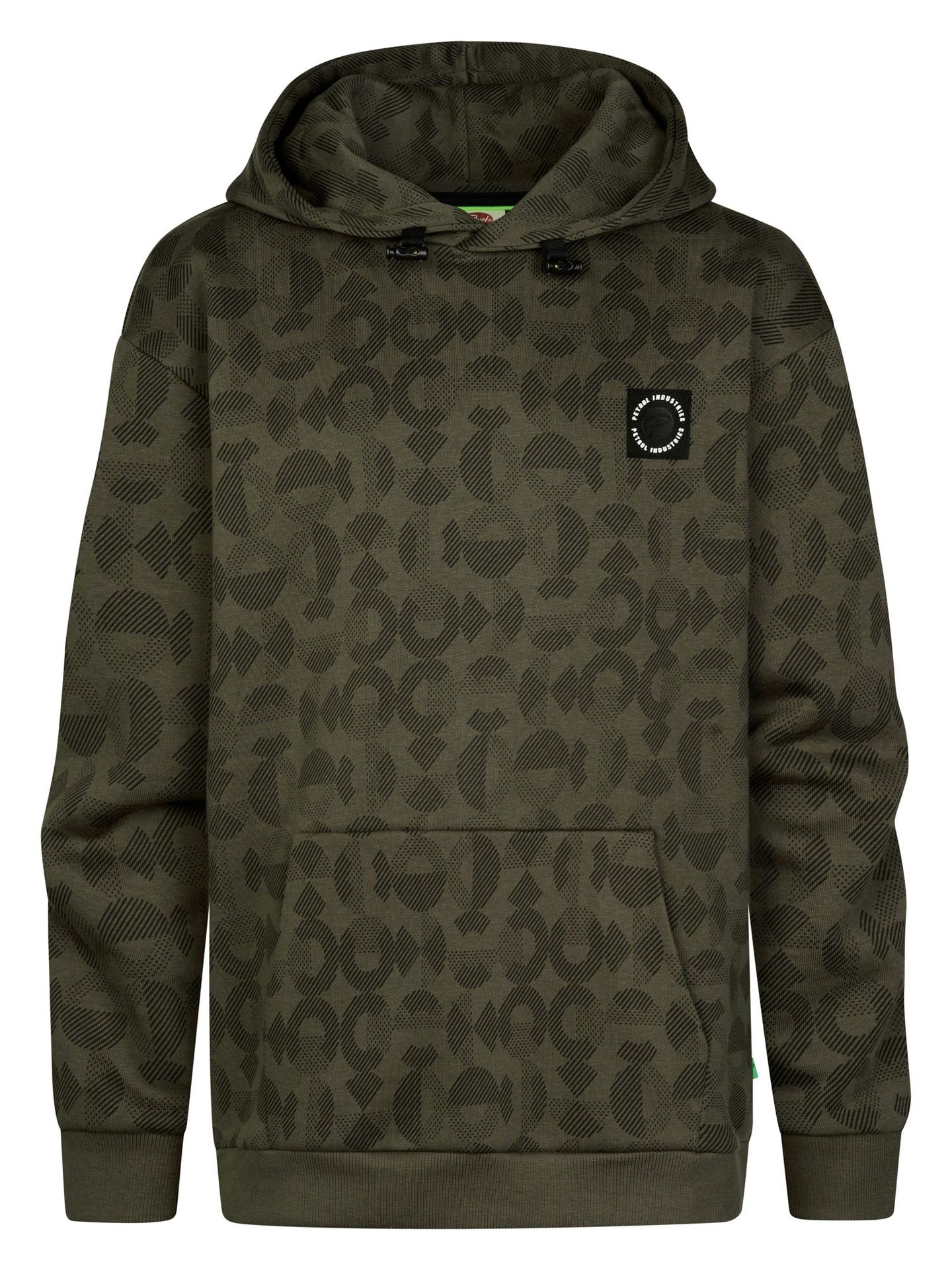 Petrol Industries Boys Sweater Hooded AOP 9066 beluga 00119719-EKA26002700000168