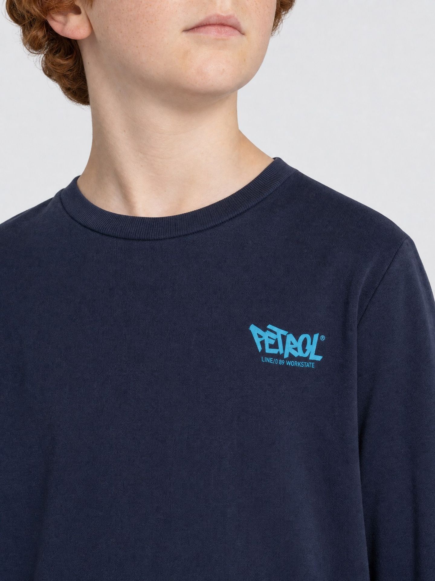 Petrol Industries Boys Sweater Round Neck Print 5092 royal navy 2900169007071