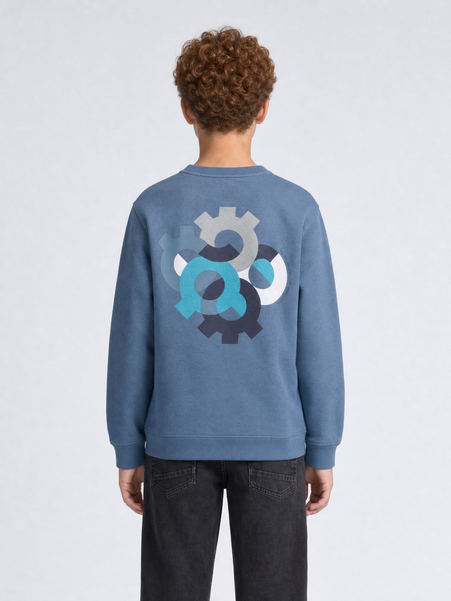 Petrol Industries Boys Sweater Round Neck 5202 Storm Blue 2900169010019