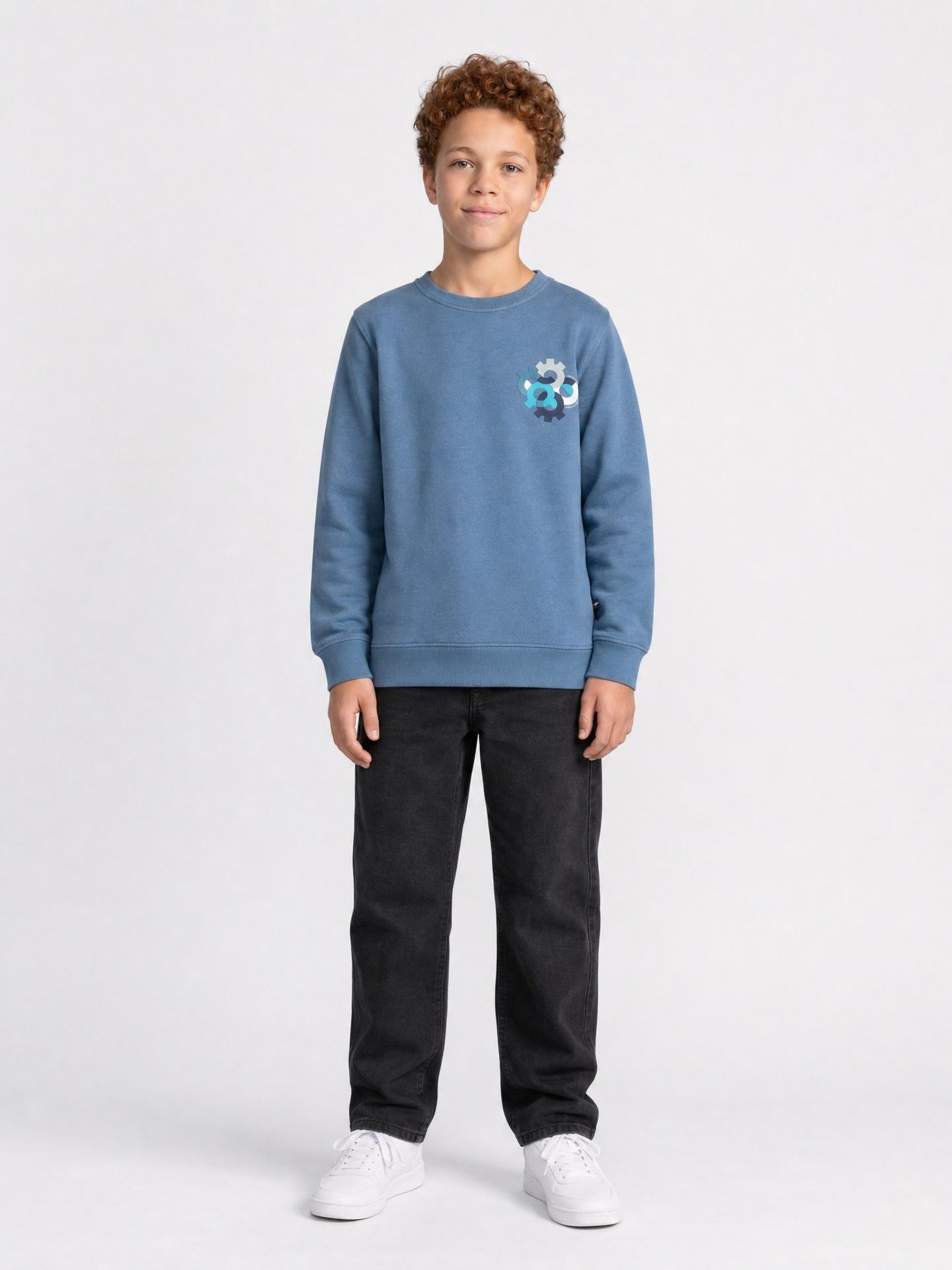 Petrol Industries Boys Sweater Round Neck 5202 Storm Blue 2900169010019