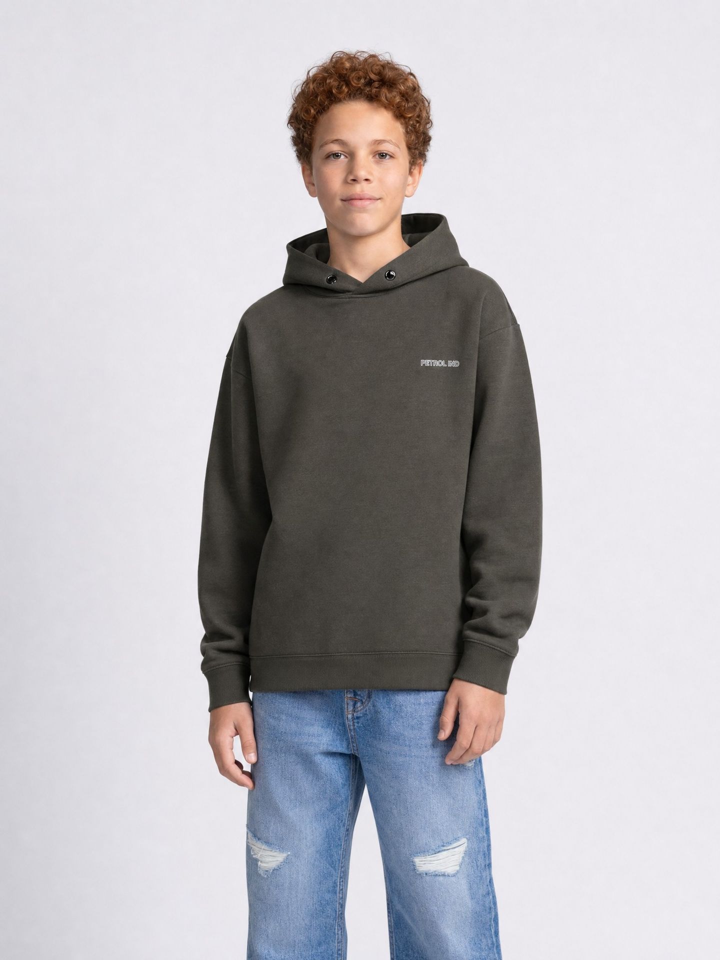 Petrol Industries Boys Sweater Hooded 9066 beluga 00119725-EKA26002700000168