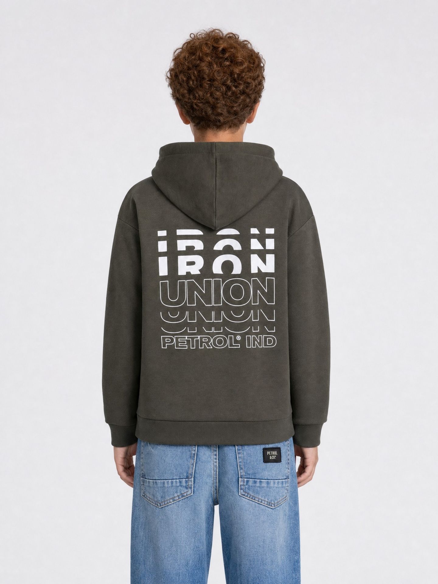 Petrol Industries Boys Sweater Hooded 9066 beluga 2900169012075
