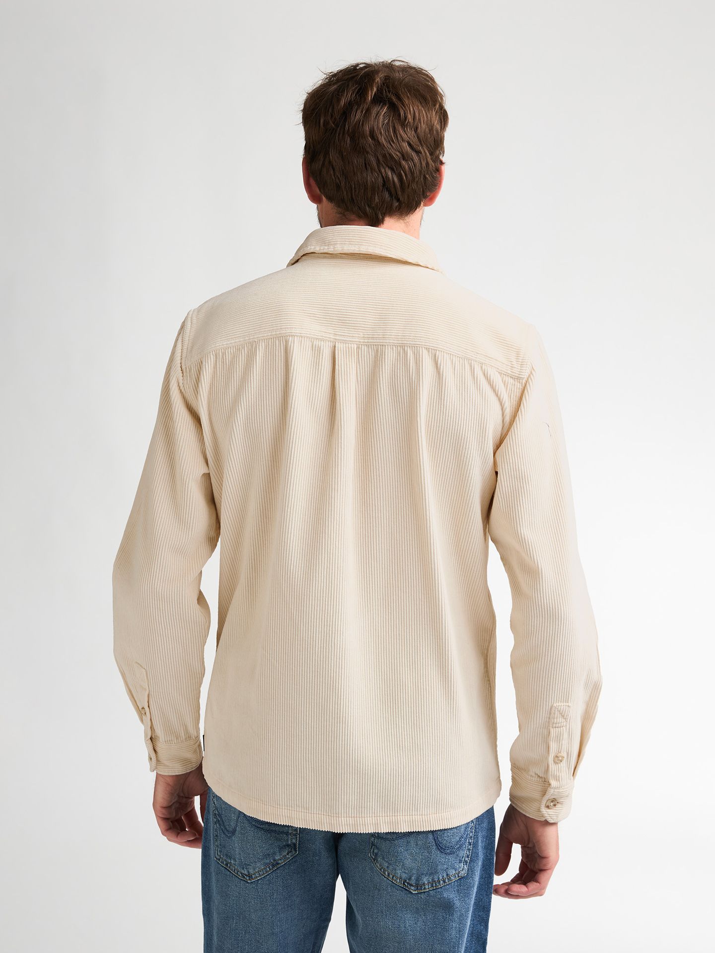 Petrol Industries Men Shirt Long Sleeve Uni 0007 Antique White 2900169020070