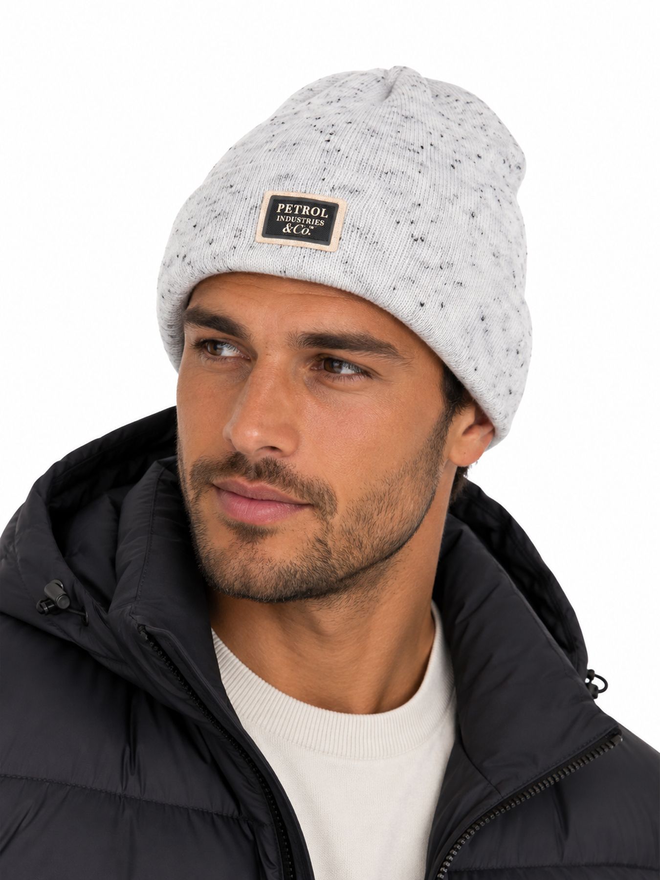 Petrol Industries Men Accesoires Cap 0009 antique white melee 00119732-EKA26002700000117