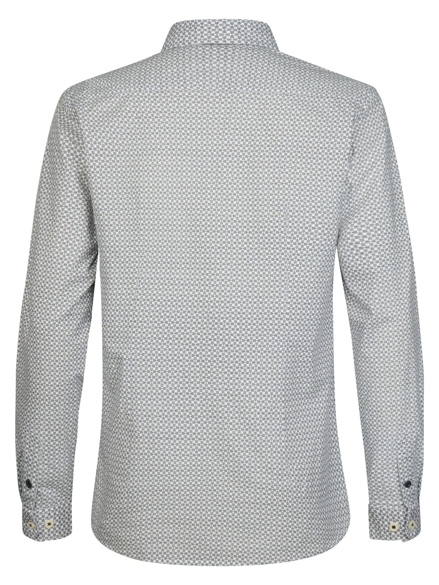 Petrol Industries Men Shirt Long Sleeve AOP 0006 chalk white 2900169025044