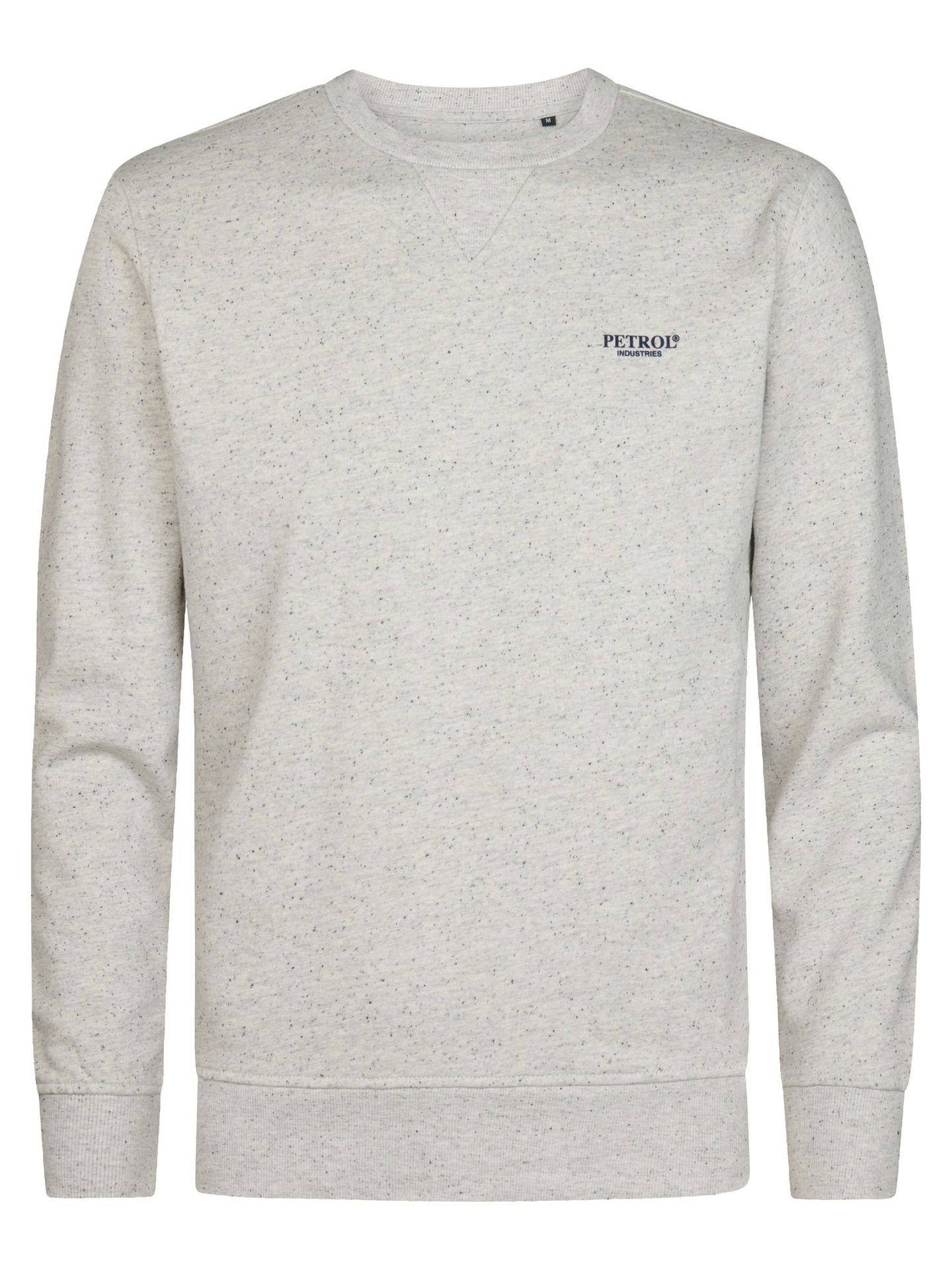 Petrol Industries Men Sweater Round Neck 0009 antique white melee 00119737-EKA26002700000117