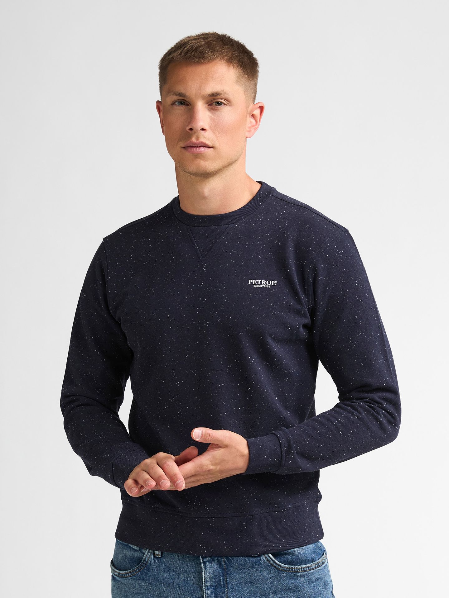 Petrol Industries Men Sweater Round Neck 5092 royal navy 2900169032073