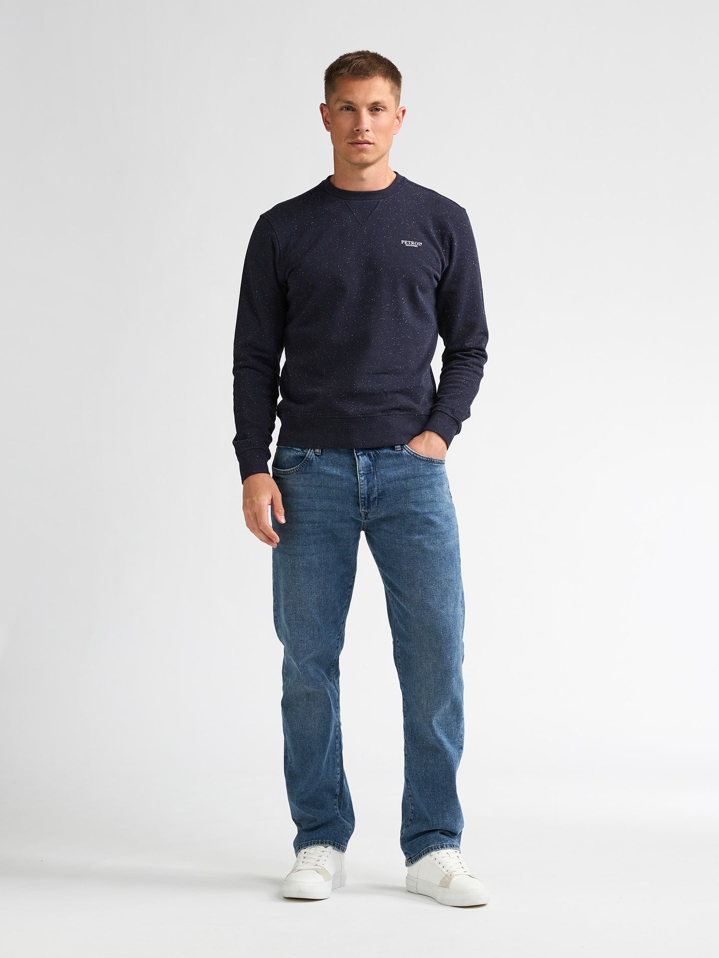 Petrol Industries Men Sweater Round Neck 5092 royal navy 2900169032073