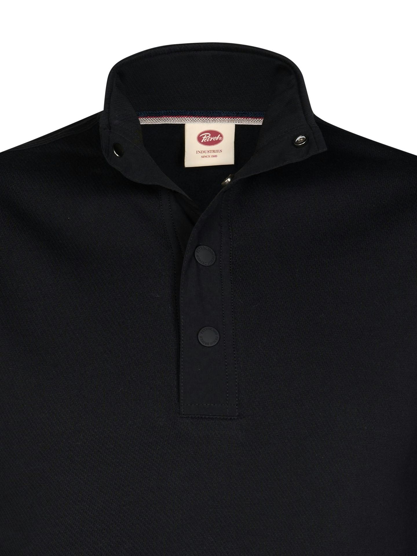 Petrol Industries Men Sweater Collar 9111 deep black 2900169034046