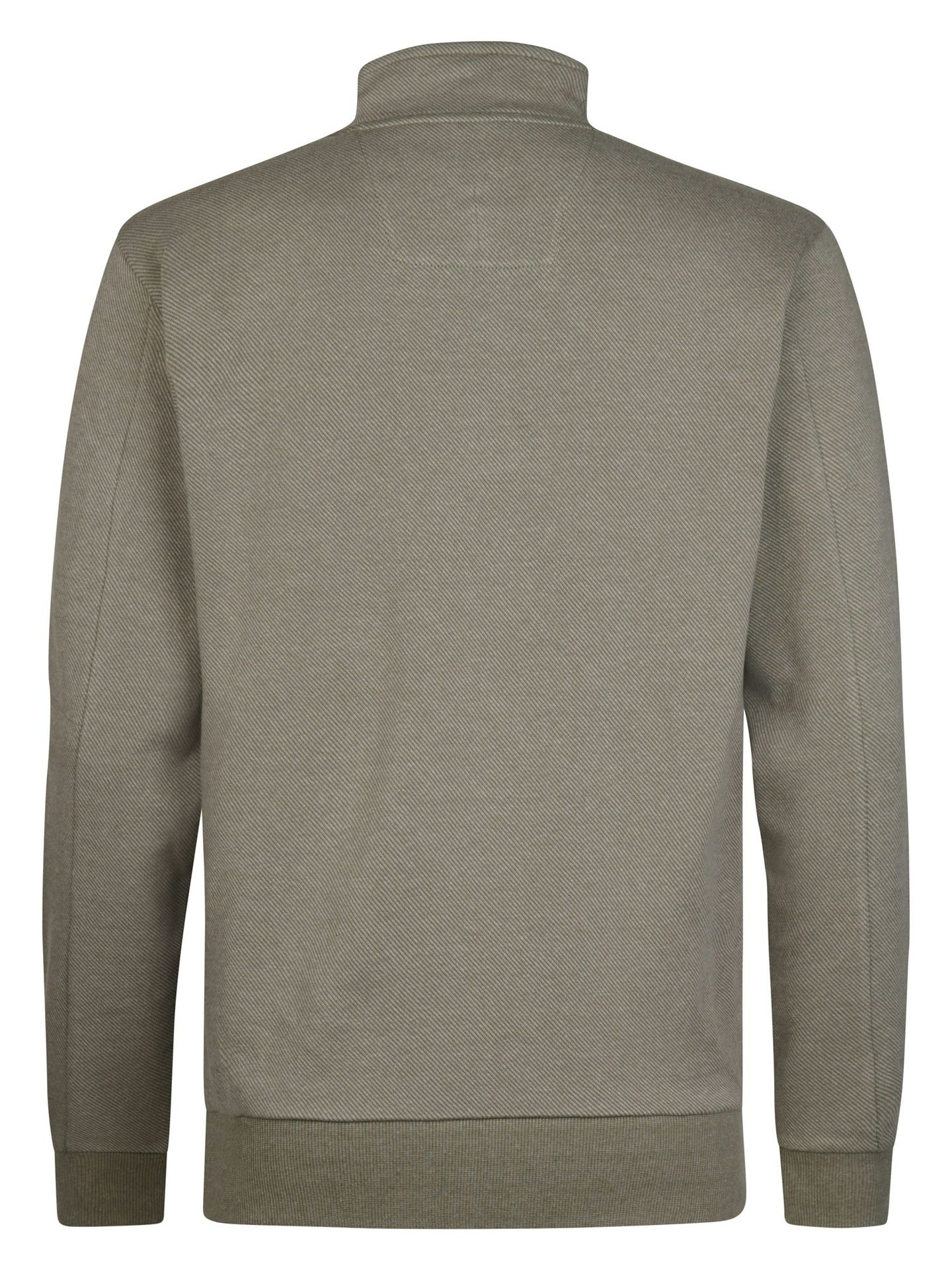 Petrol Industries Men Sweater Collar Zip 6174 mossy stone 2900169035081