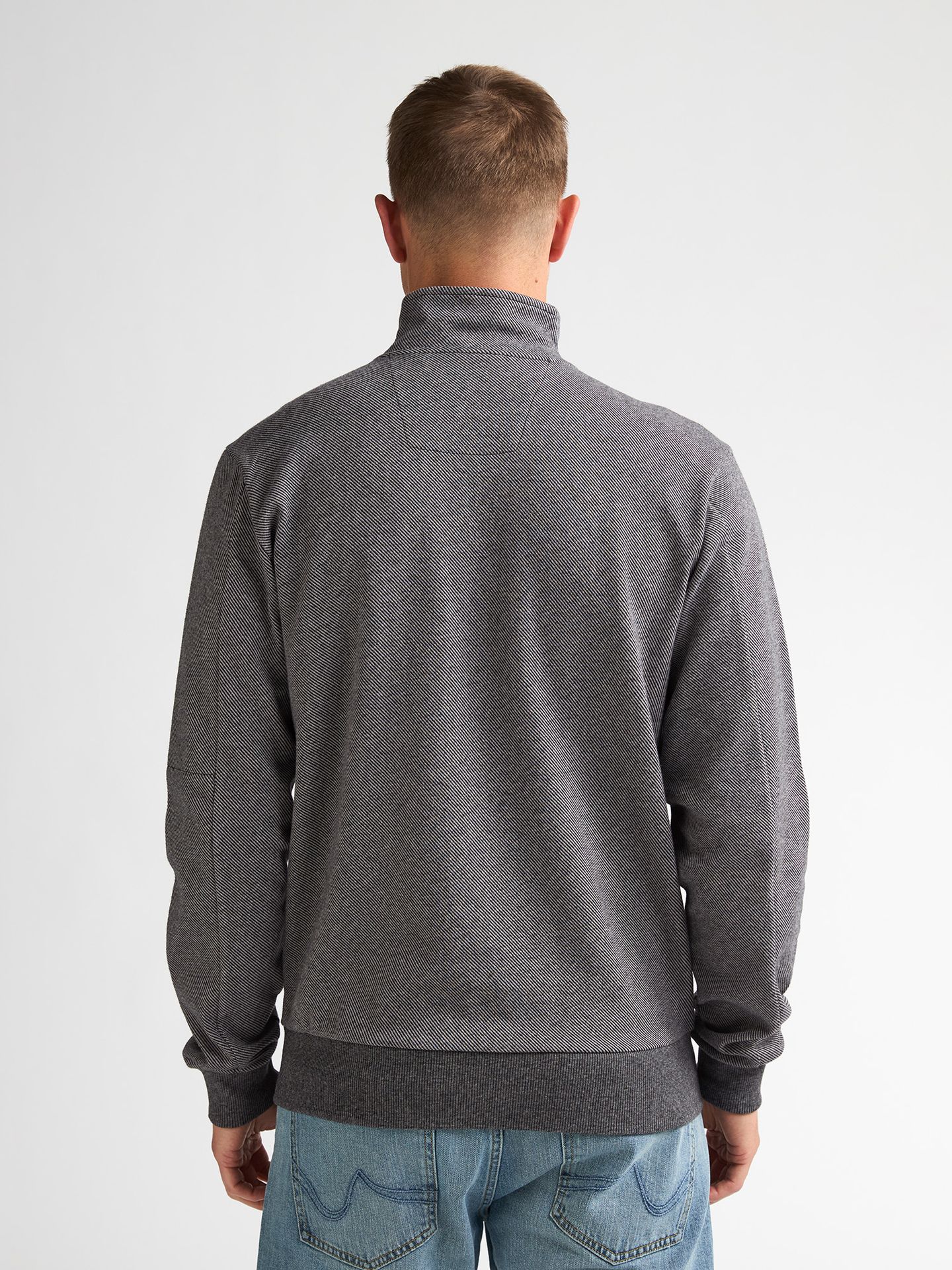 Petrol Industries Men Sweater Collar Zip 9111 deep black 2900169036064