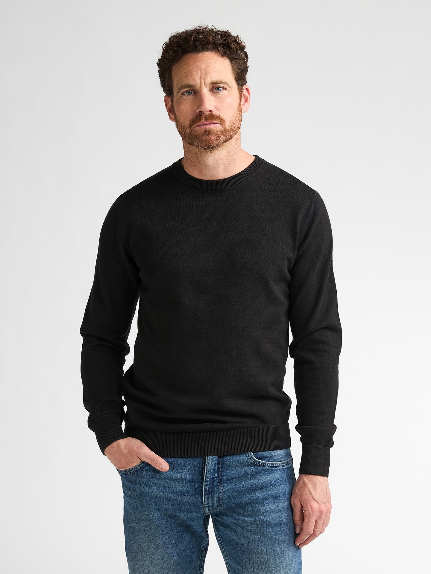 Petrol Industries Men Knitwear Round Neck Basic 9999 black 00119740-EKA26002700000146