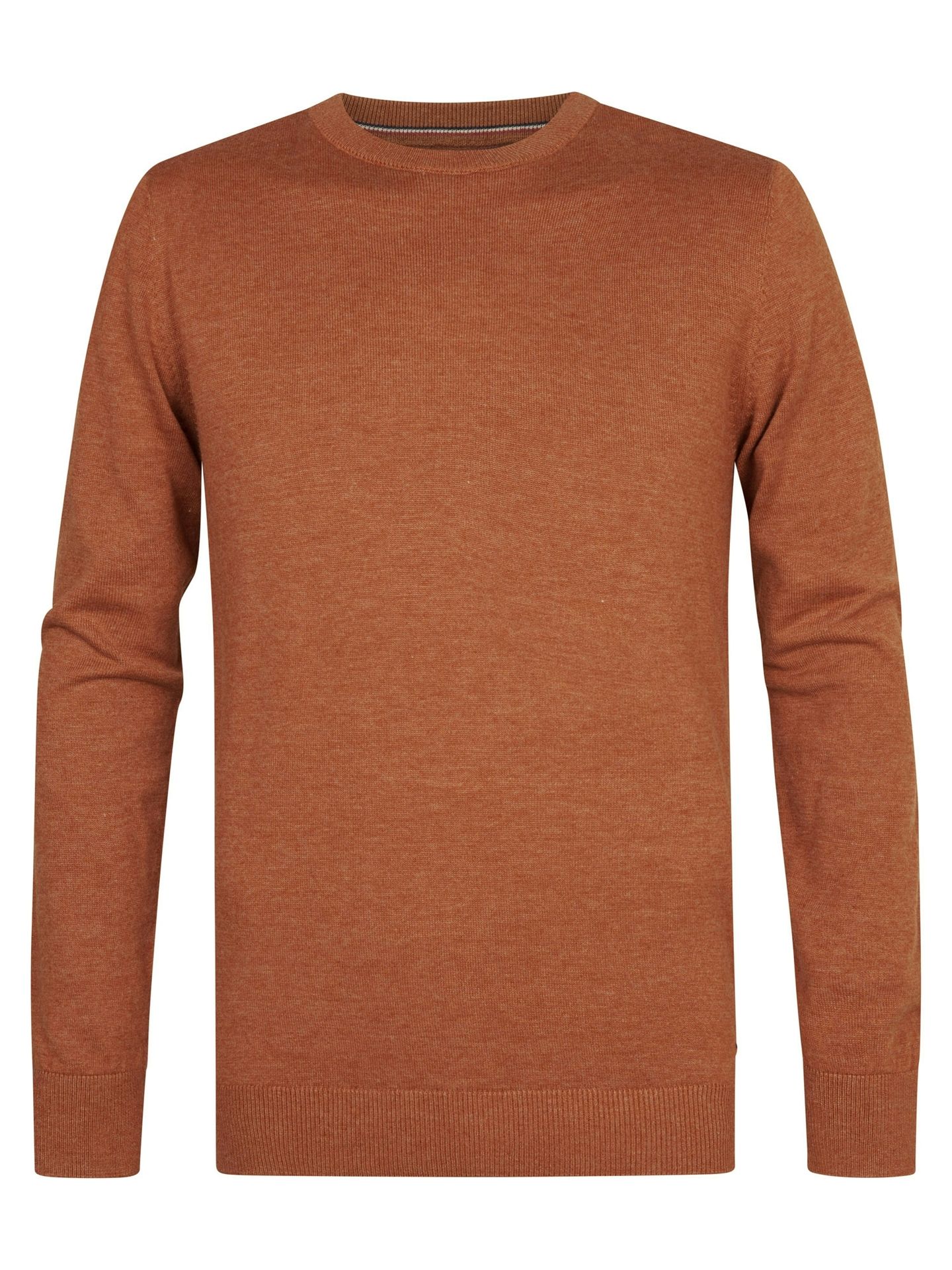 Petrol Industries Men Knitwear Round Neck Basic 2127 Copper Orange 00119740-EKA26002700000195