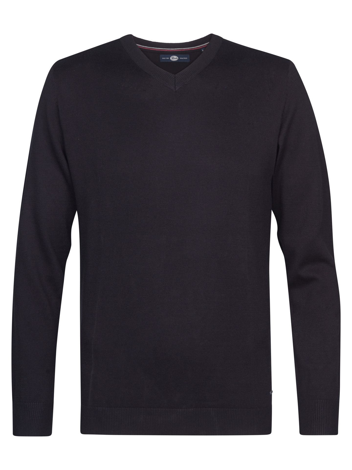 Petrol Industries Men Knitwear V-Neck Basic 9999 black 00119741-EKA26002700000146