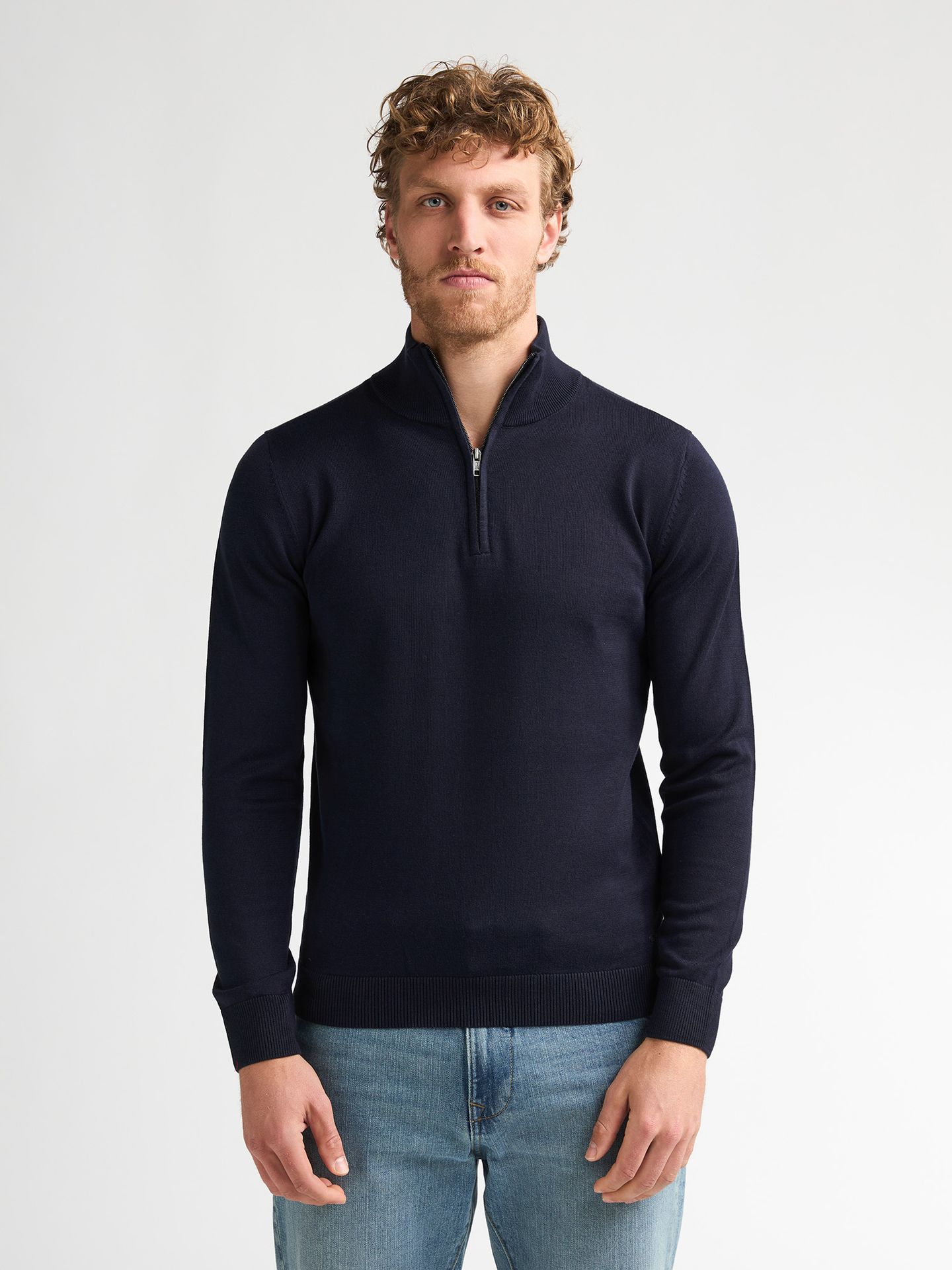 Petrol Industries Men Knitwear Collar 5178 navy blue 00119742-EKA26002700000114