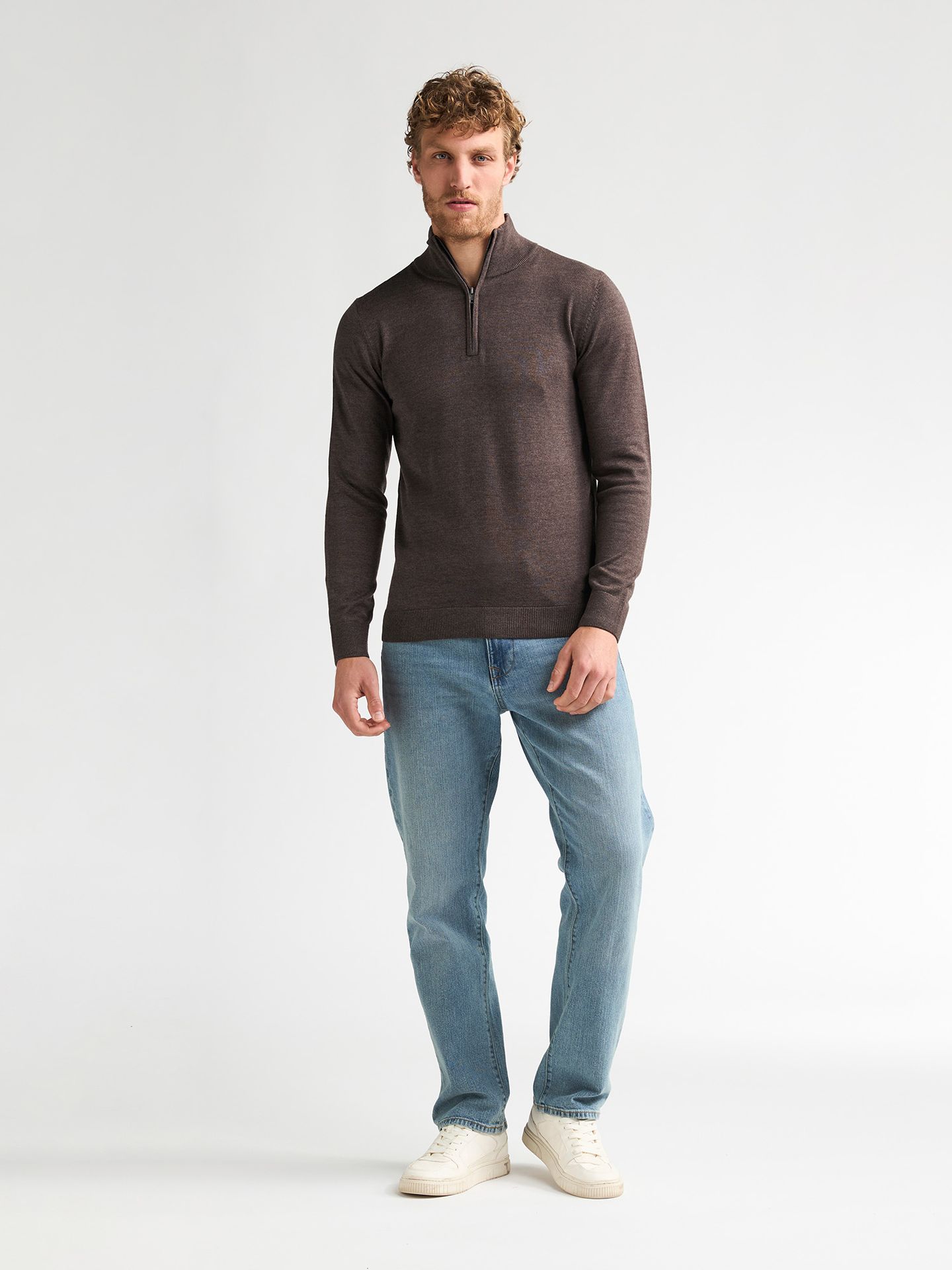 Petrol Industries Men Knitwear Collar 7156 Cedar Brown 2900169049064