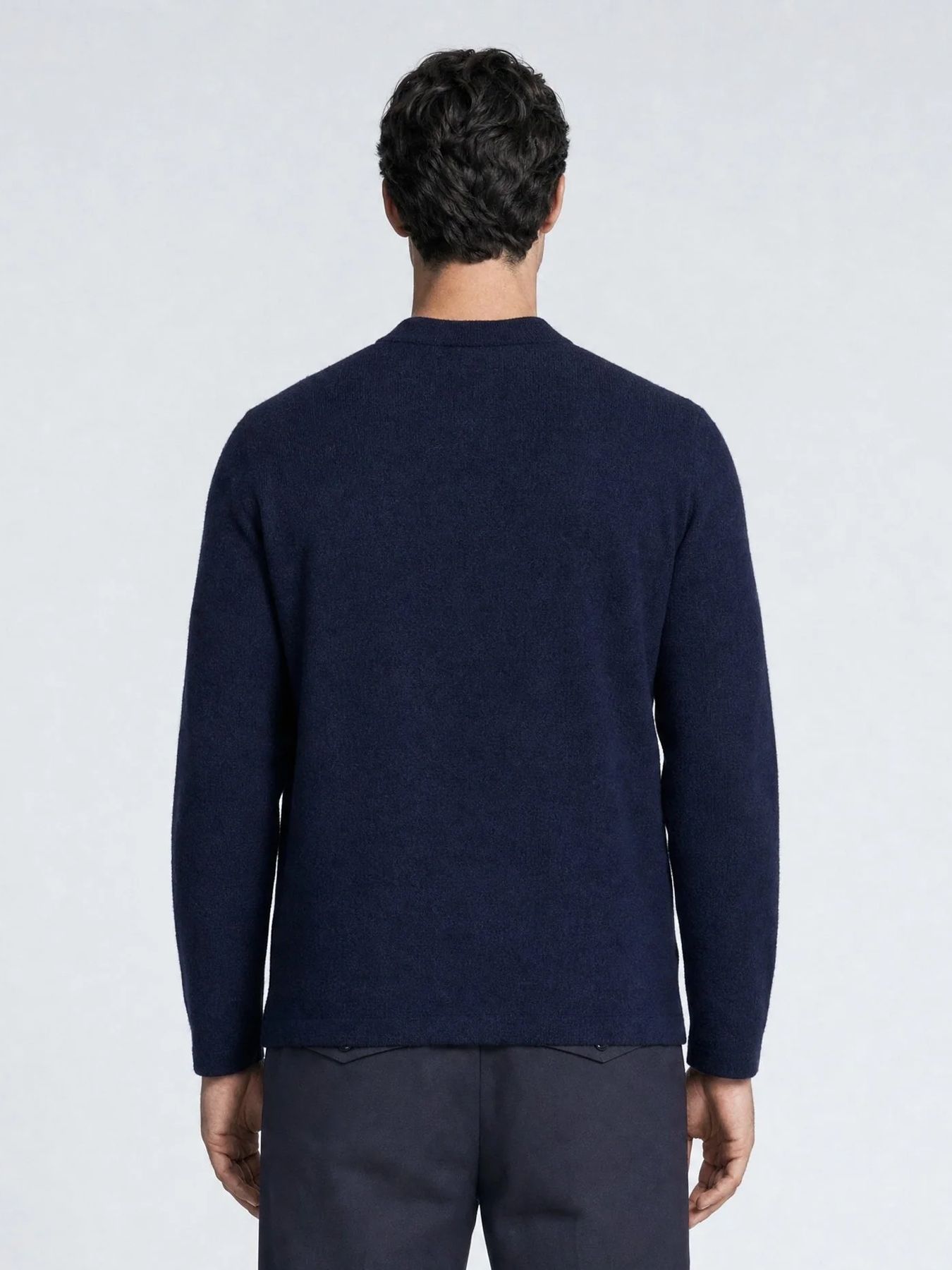 Indigold Men Knitwear Polo 5211 Indigold Navy 2900169057076