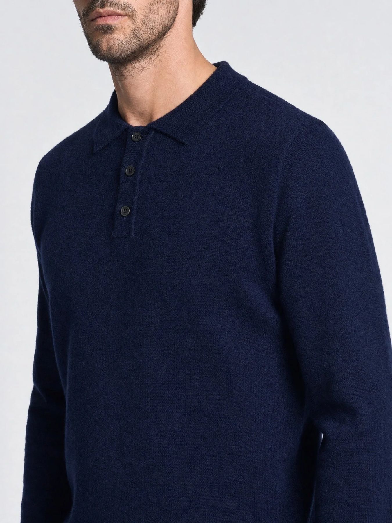 Indigold Men Knitwear Polo 5211 Indigold Navy 2900169057076