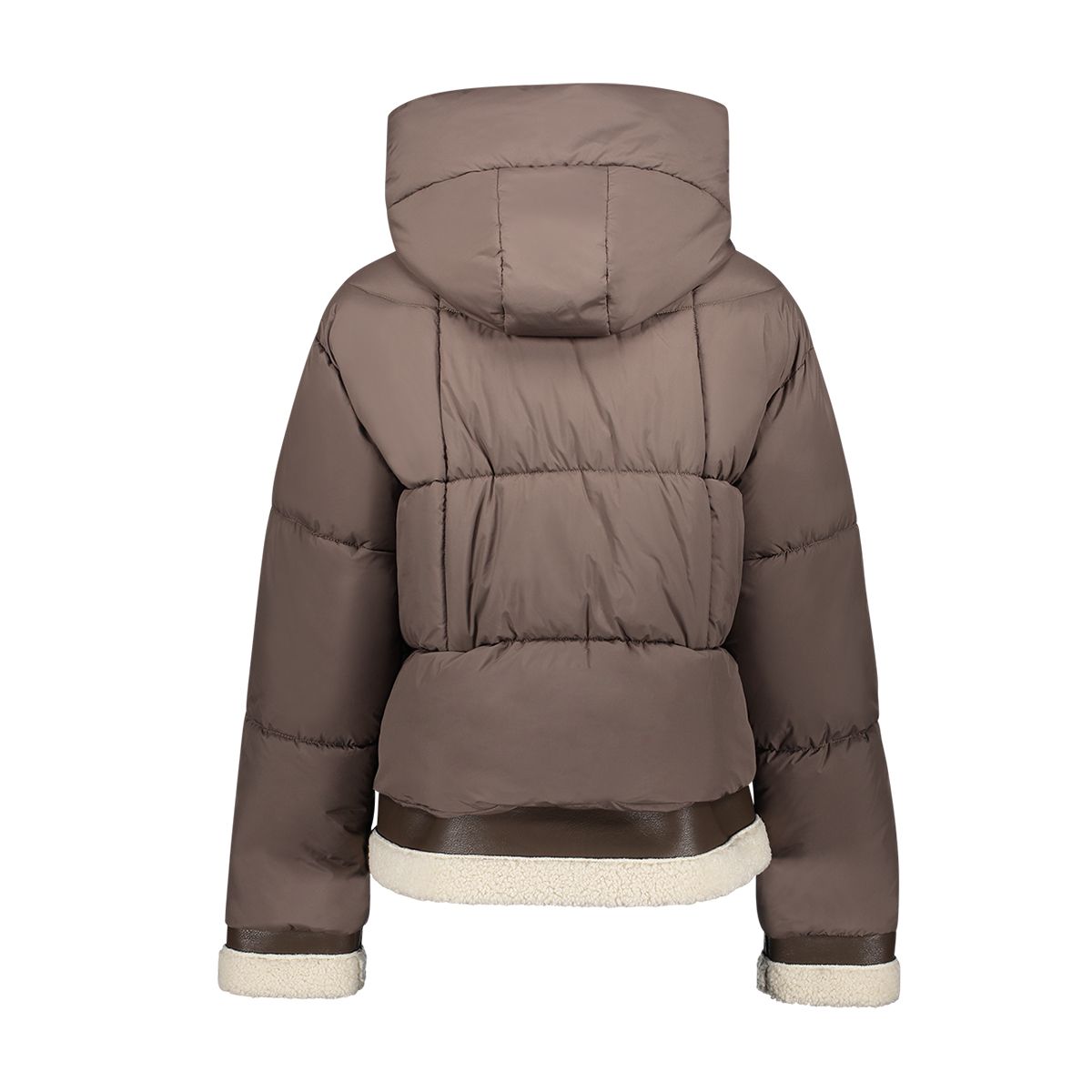 Geisha Jacket short with teddy 775 brown 2900169062049
