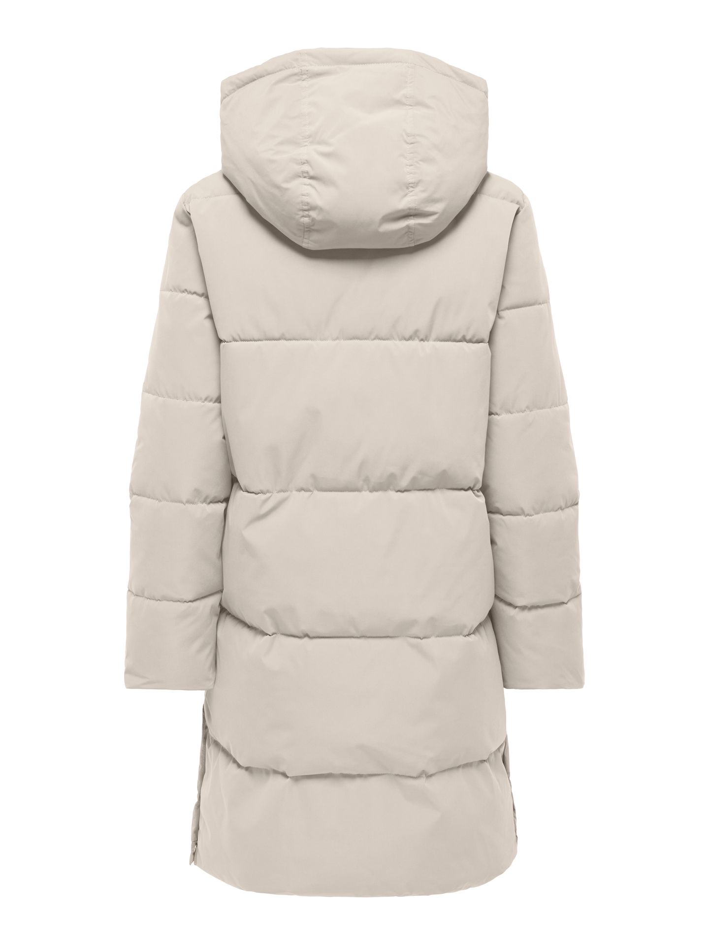 JDY JDYBLAIR LONG HOOD PUFFER OTW SIJ N Silver Lining/LEO 00119751-EKA26011400000425
