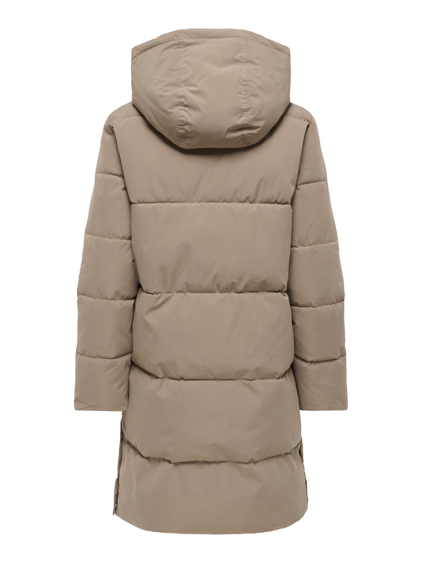 JDY JDYBLAIR LONG HOOD PUFFER OTW SIJ N Walnut/W. Melange 2900169067068