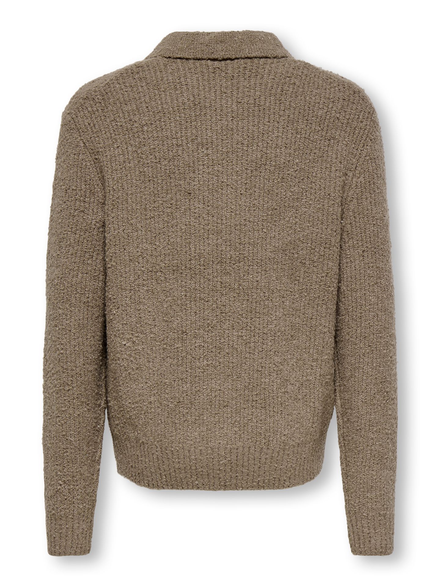 Only & Sons OSJDALE RLX LS POLO KNIT Walnut 00119754-EKA26011400003046