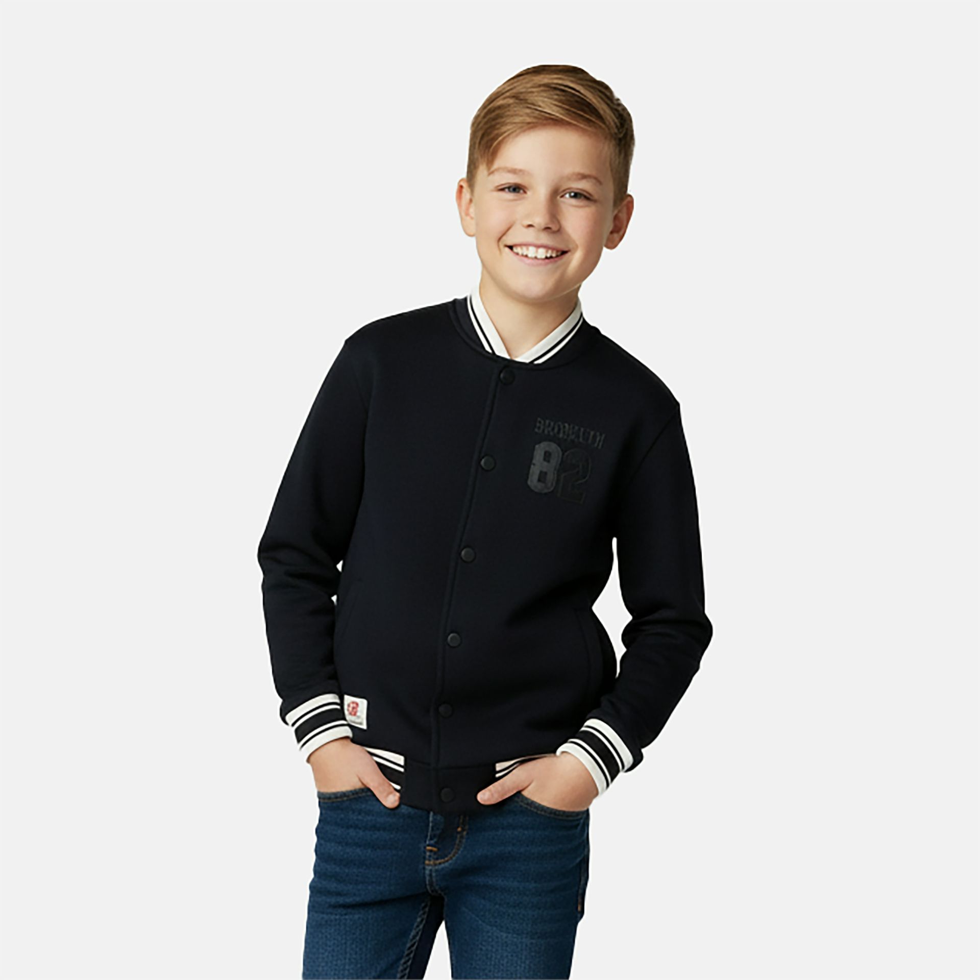 Cars Jeans Jongens Kids VOLPE Bomber Vest Black 01 black 00119972-EKA03000200000001