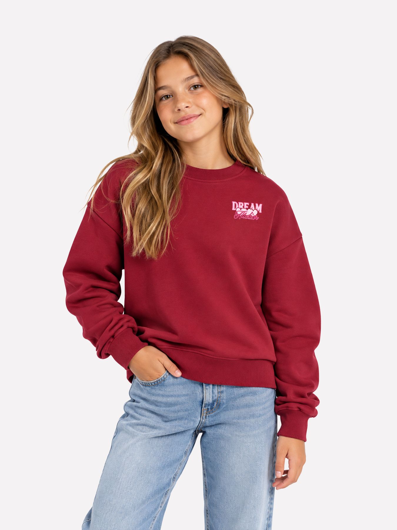 Cars Jeans Meisjes Kids SUZIE SW Burgundy 58 burgundy 00119976-EKA03000200000058