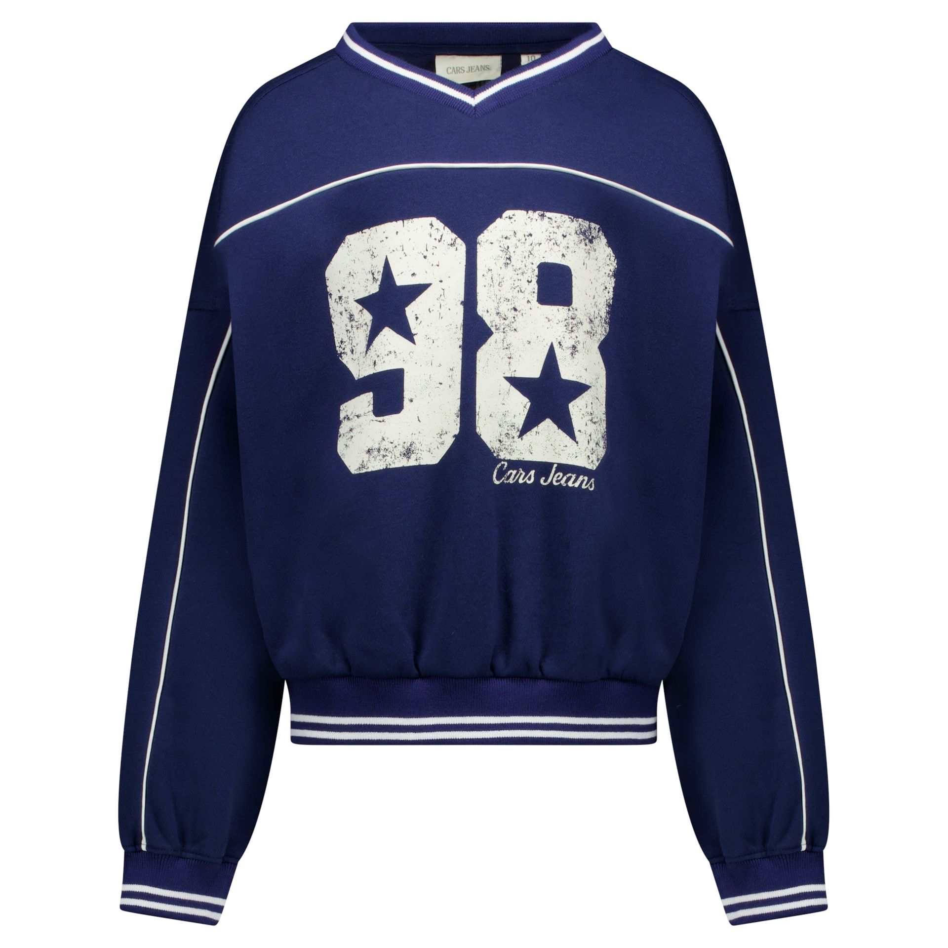 Cars Meisjes Kids NAIDA V-neck SW Navy 12 navy 00119977-EKA03000200000004