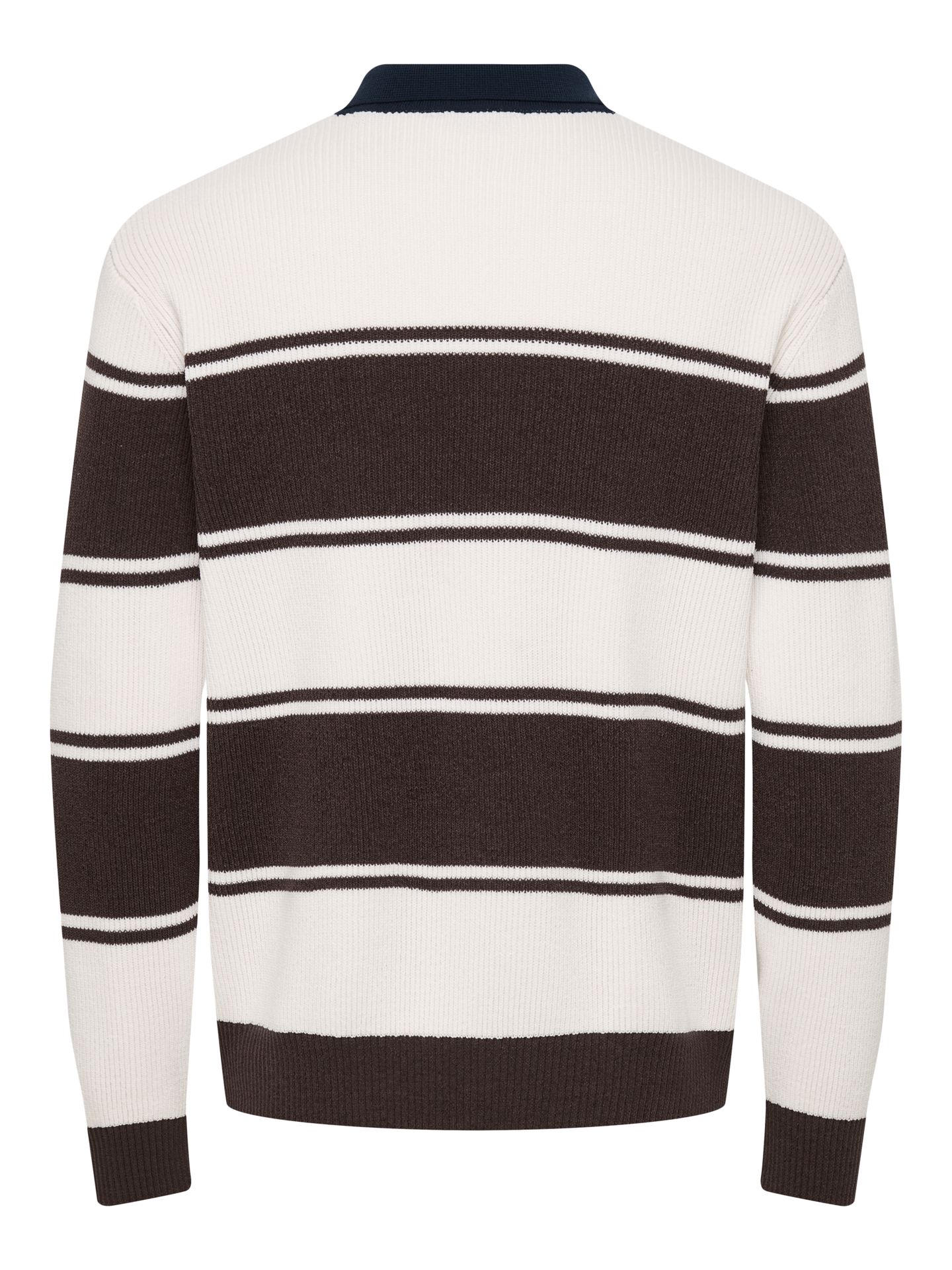 Only & Sons ONSRODGER RLX POLO KNIT Cloud Dancer/LOCALS 2900169465055