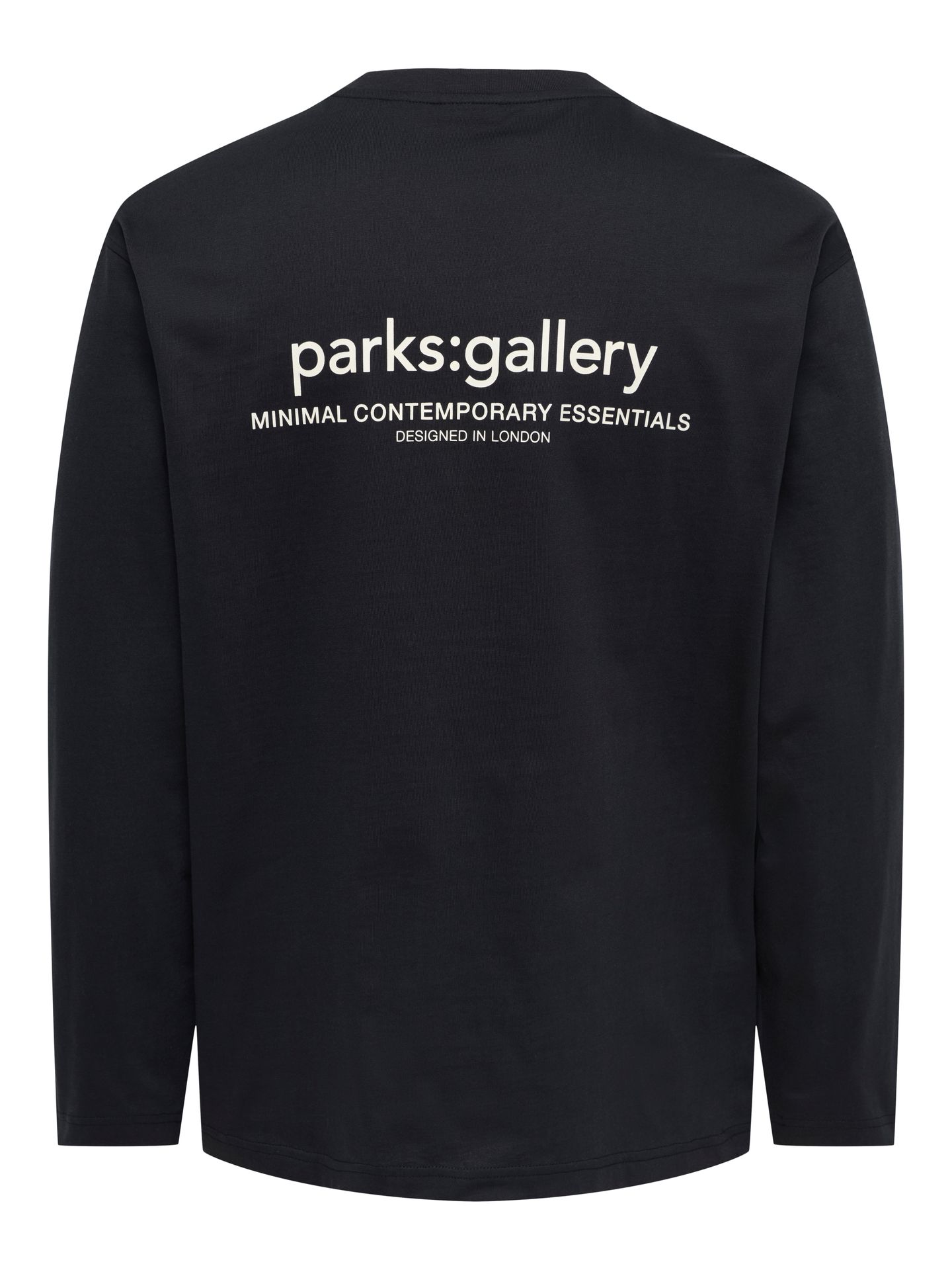 Only & Sons ONSFRED TEXT LIFE RLX LS TEE Black/BLACK 2900169477034
