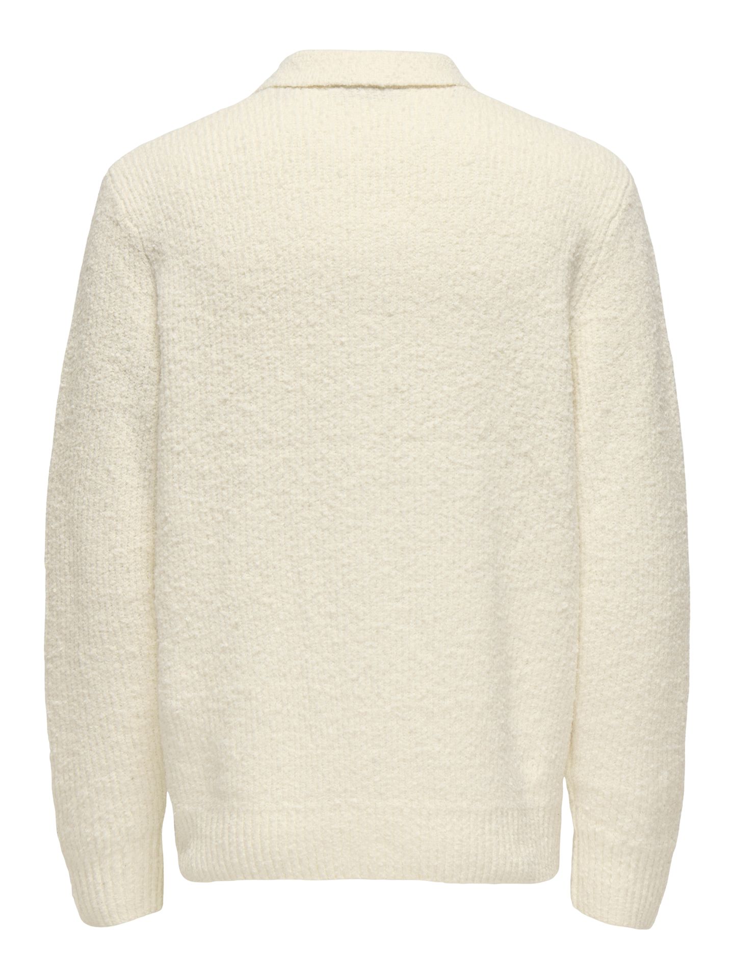 Only & Sons ONSDALE RLX LS POLO KNIT NOOS Gardenia 00119992-EKA26011400000719