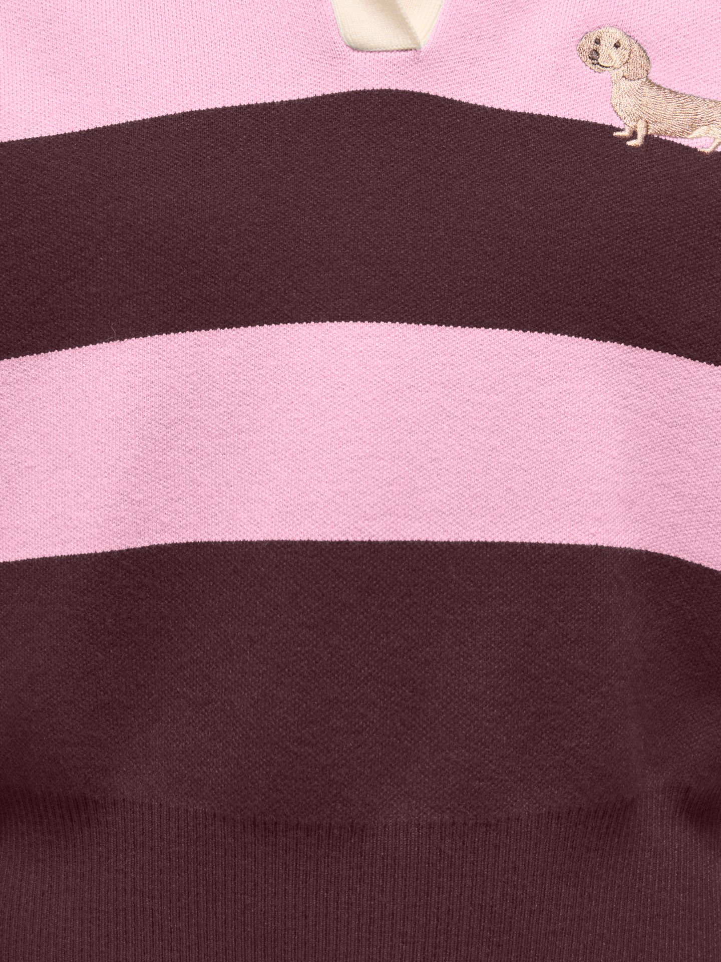 Only KOGALVI LIFE POLO LS O-NECK KNT Fudge/Pink Lady 2900169479021